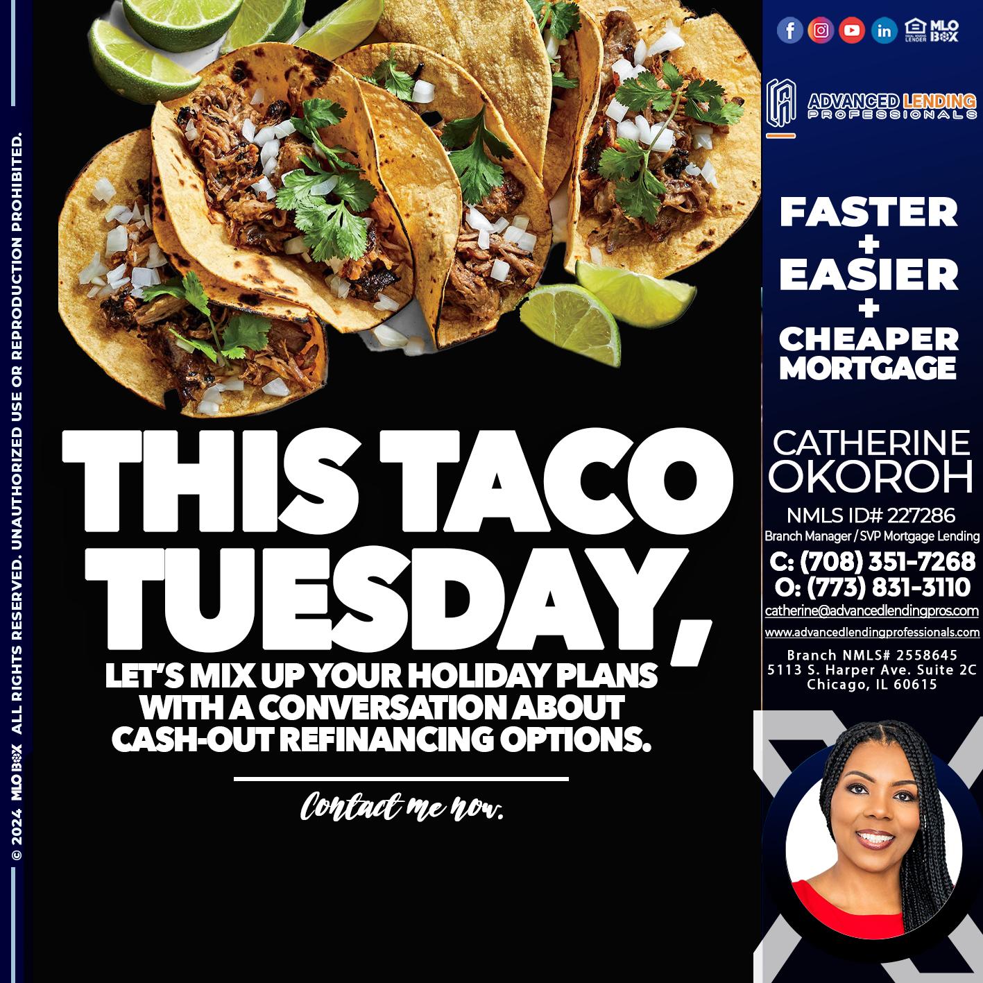 taco tuesday -  Advanced Lending Professionals -Branch Manager