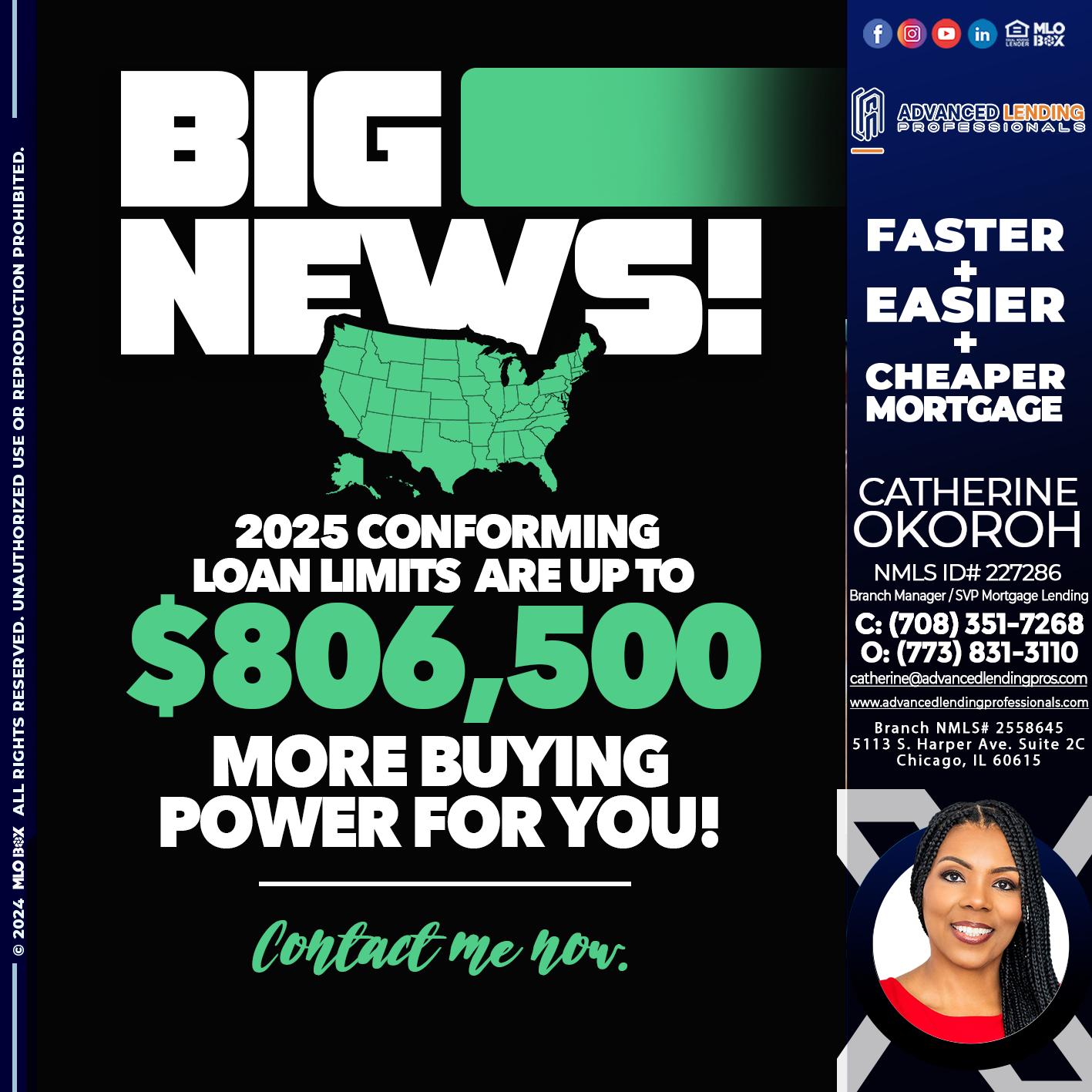 BIG NEWS -  Advanced Lending Professionals -Branch Manager