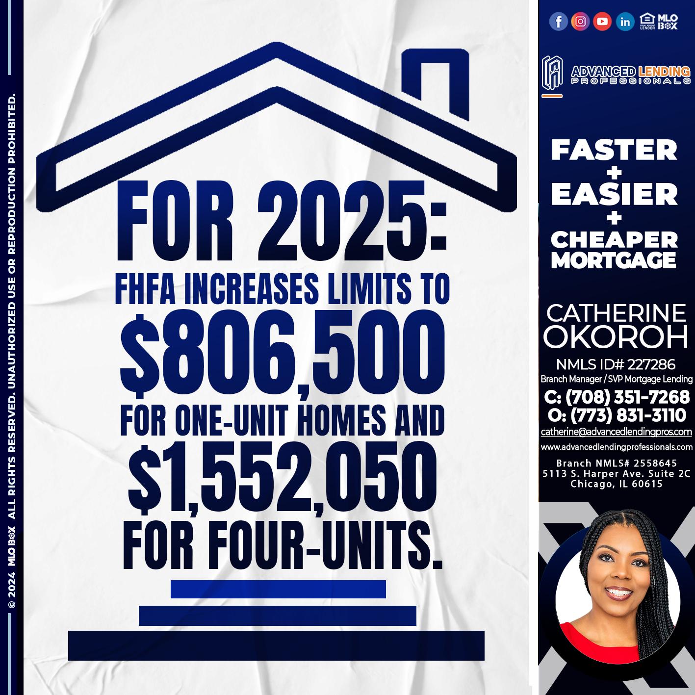 FOR 2025 -  Advanced Lending Professionals -Branch Manager