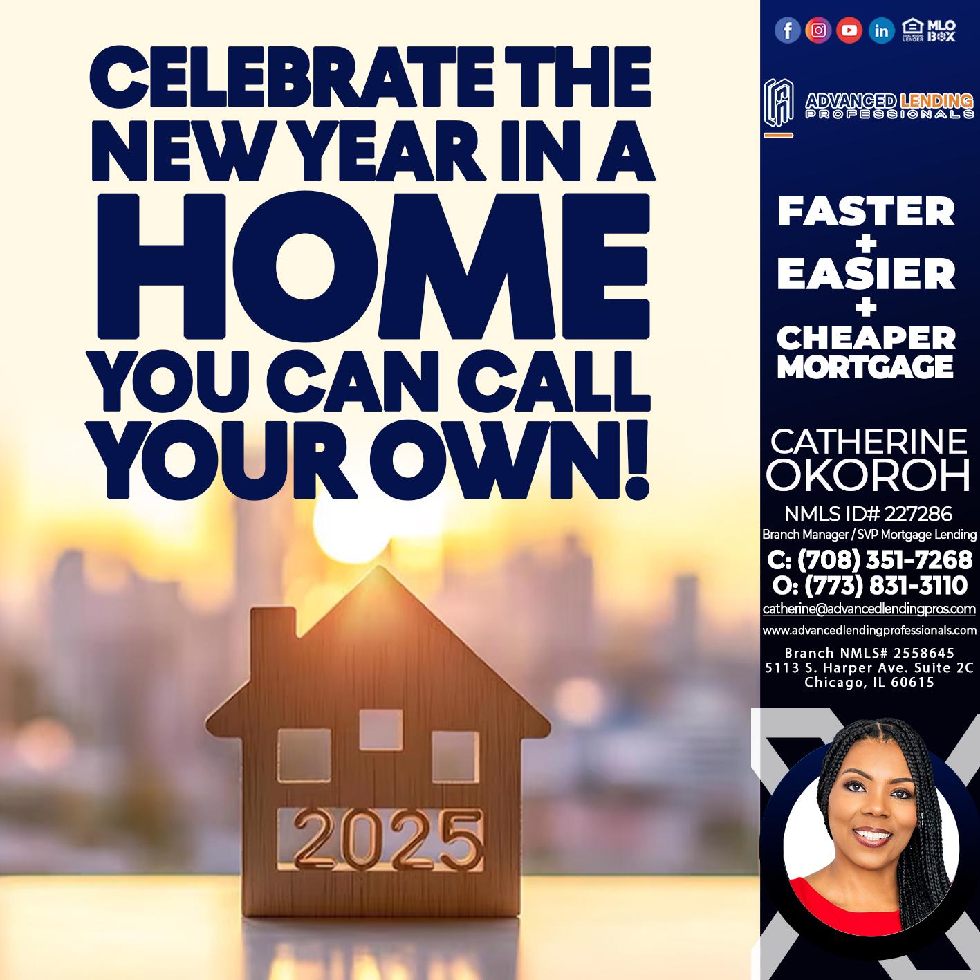 CELEBRATE THE NEW YEAR -  Advanced Lending Professionals -Branch Manager