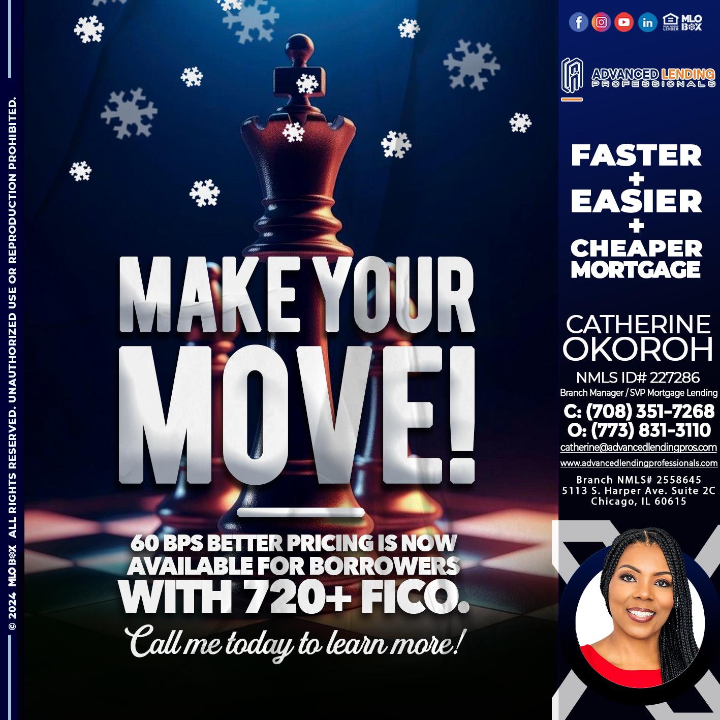 MAKE YOUR MOVE -  Advanced Lending Professionals -Branch Manager