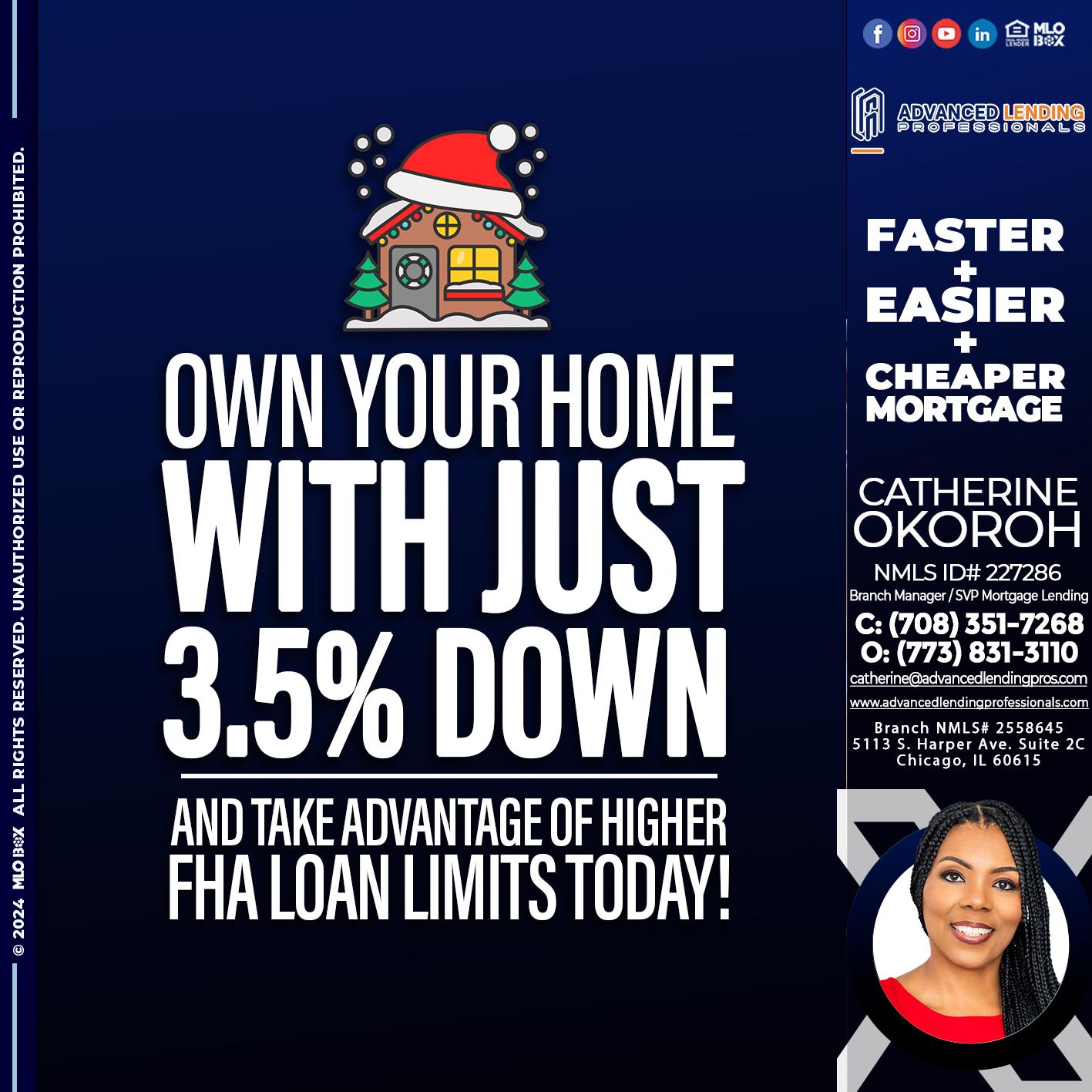 own your home -  Advanced Lending Professionals -Branch Manager