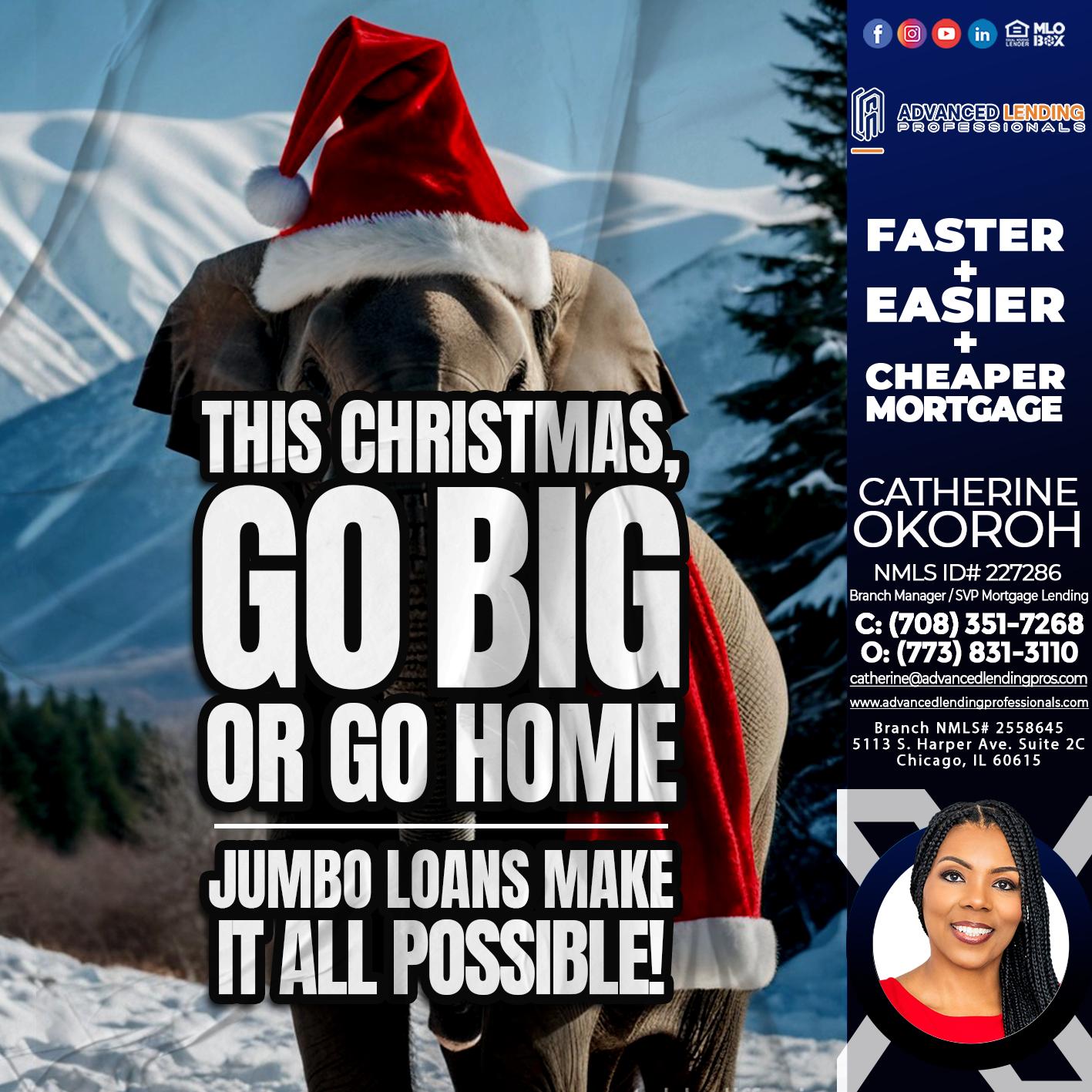 GO BIG -  Advanced Lending Professionals -Branch Manager