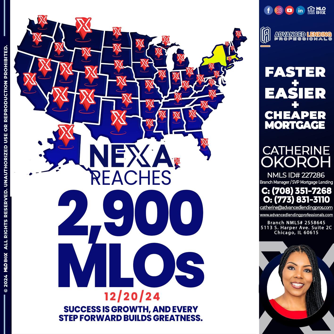 2900 MLOS -  Advanced Lending Professionals -Branch Manager