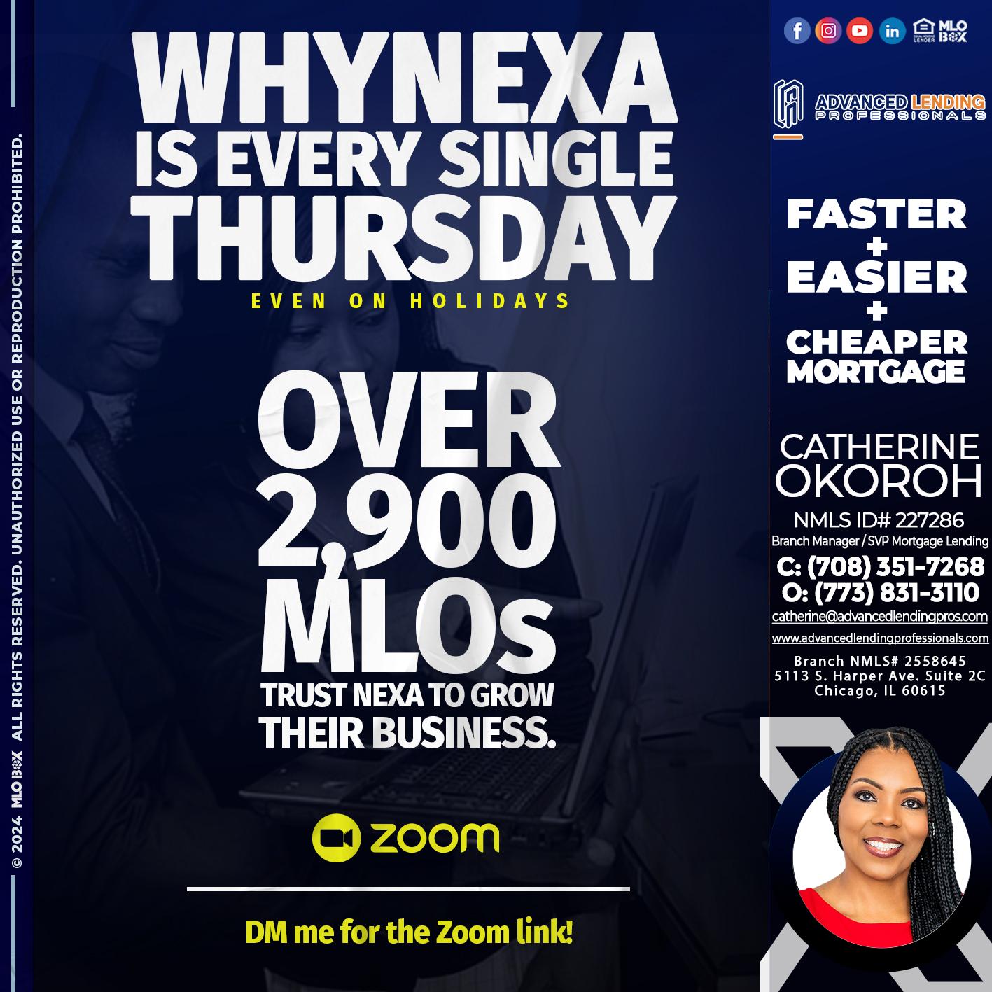 why nexa -  Advanced Lending Professionals -Branch Manager