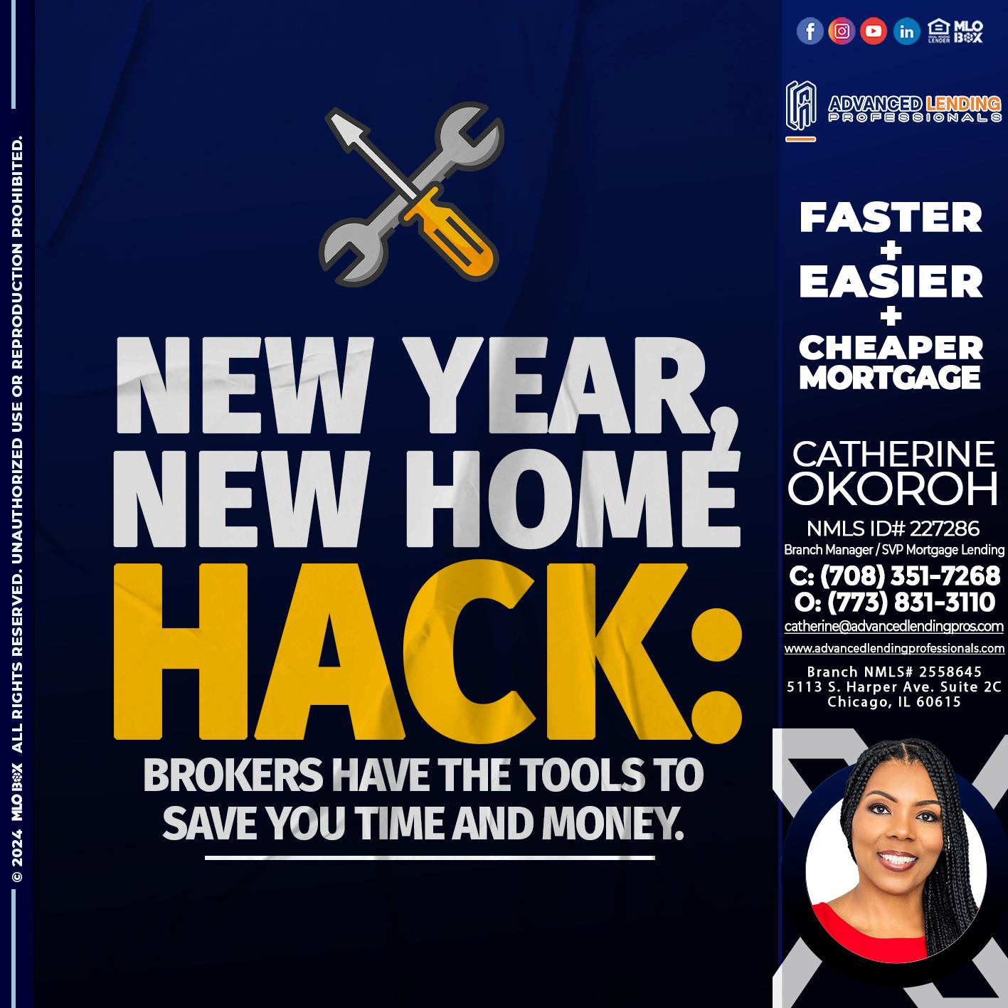 new year, new home -  Advanced Lending Professionals -Branch Manager