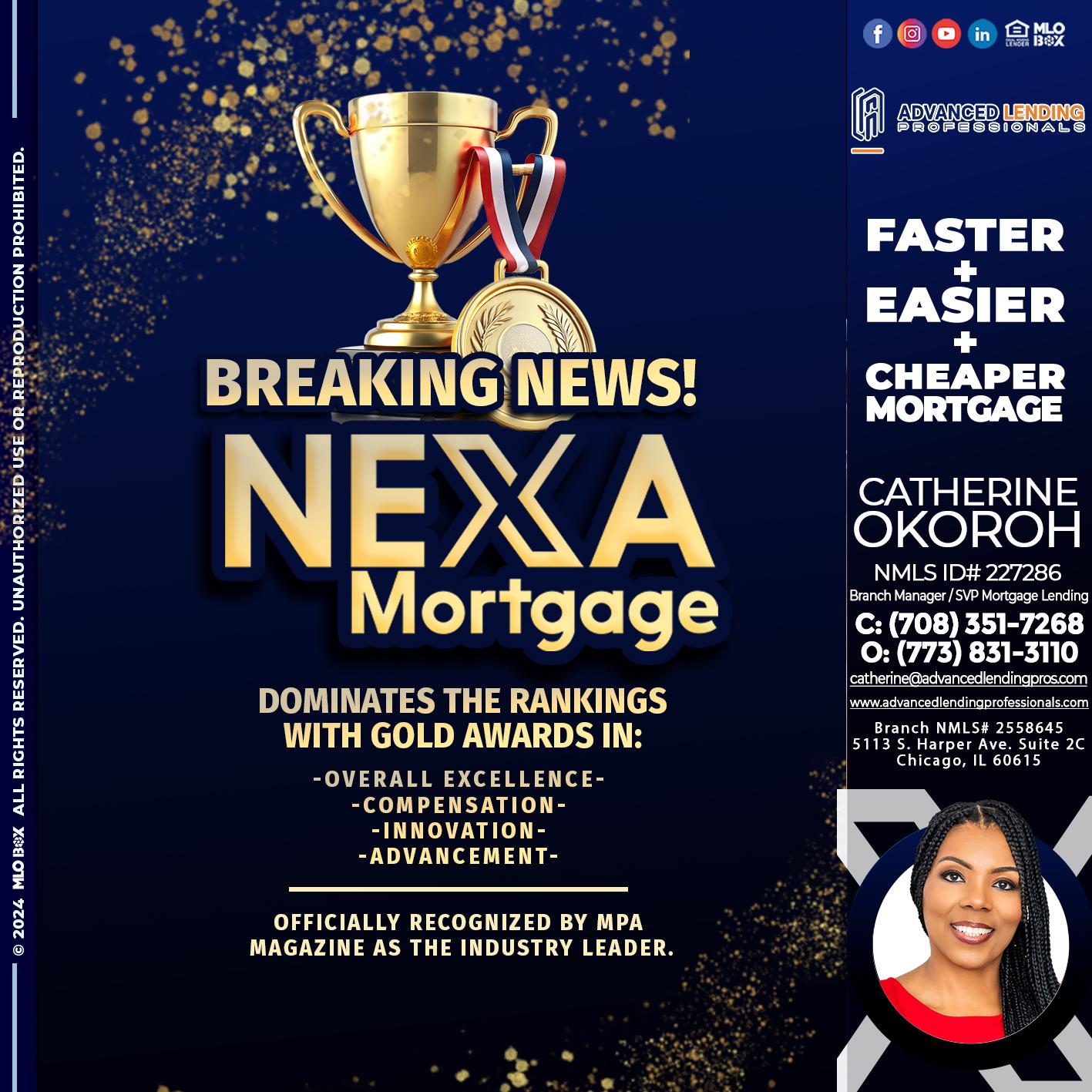 BREAKING NEWS -  Advanced Lending Professionals -Branch Manager