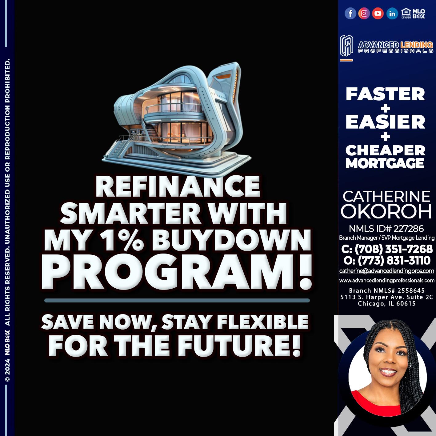 REFINANCE SMARTER -  Advanced Lending Professionals -Branch Manager