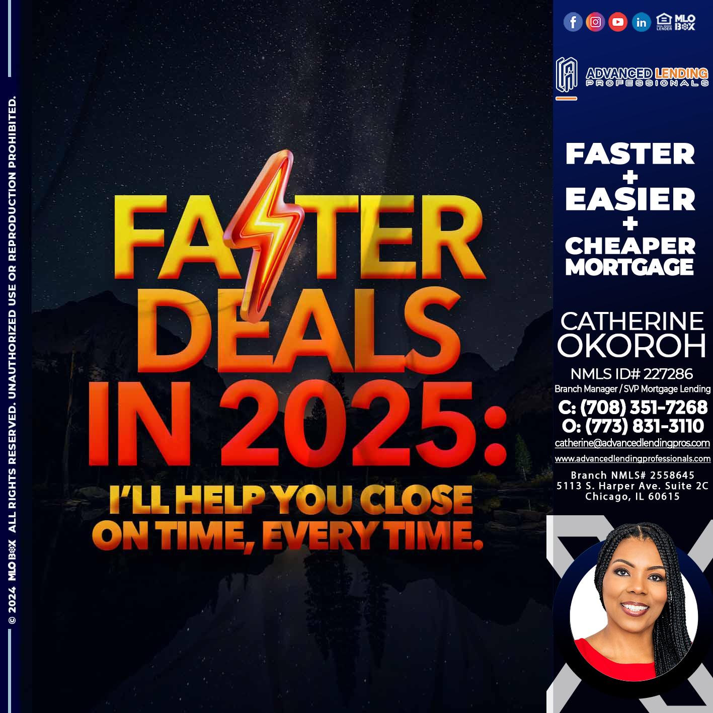 FASTER DEALS -  Advanced Lending Professionals -Branch Manager