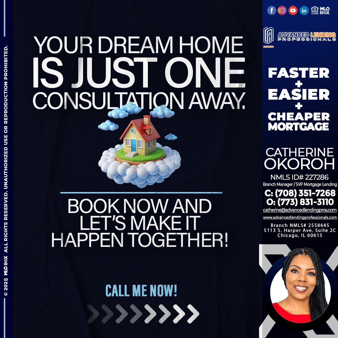 YOUR DREAM HOME -  Advanced Lending Professionals -Branch Manager