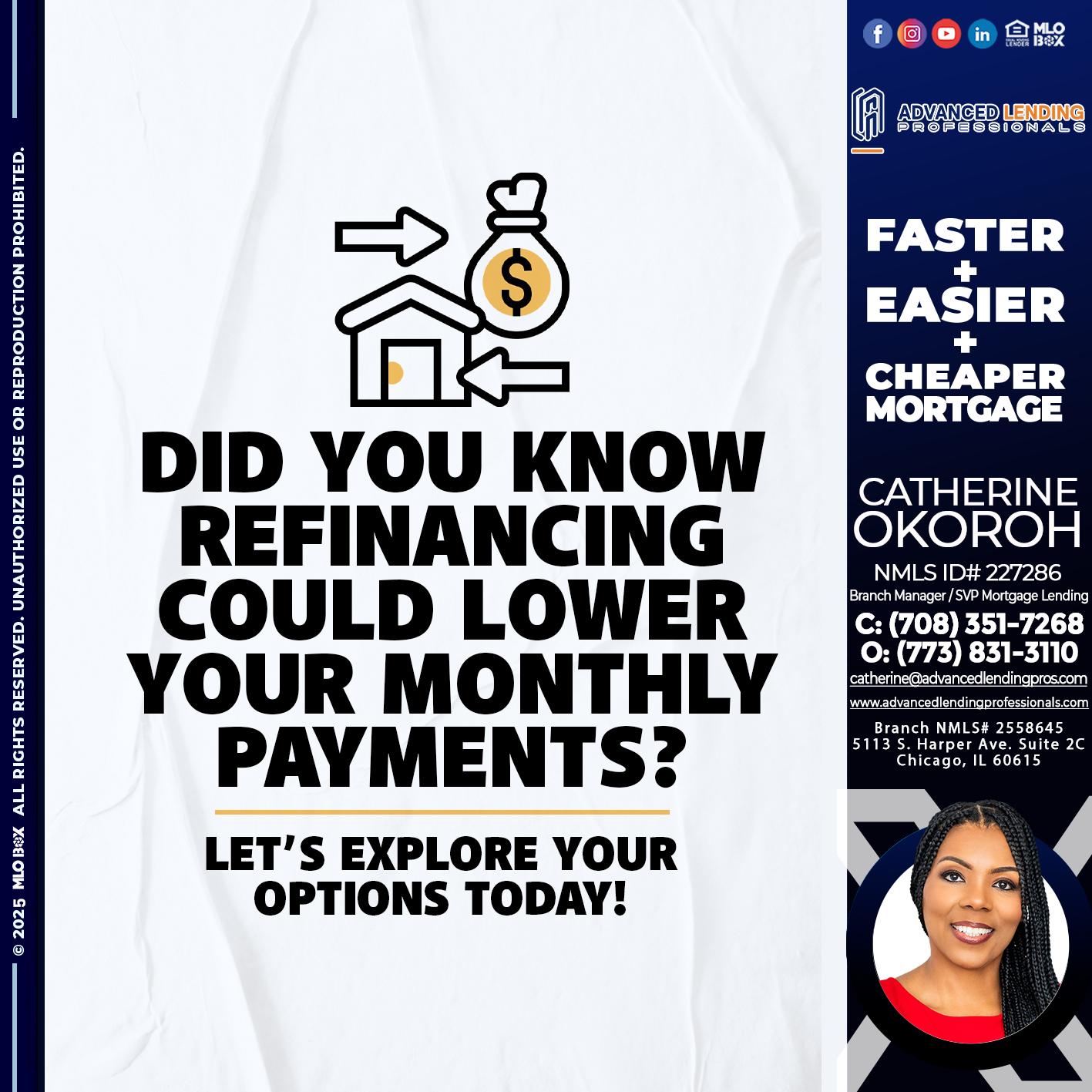 DID YOU KNOW -  Advanced Lending Professionals -Branch Manager