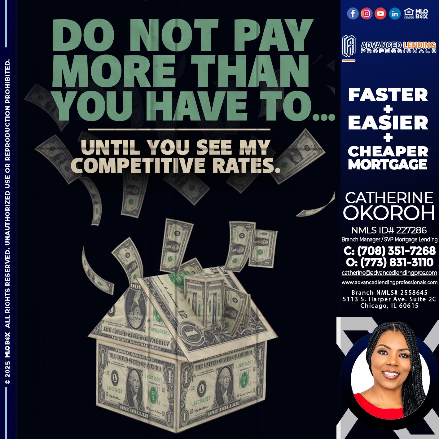 DO NOT PAY -  Advanced Lending Professionals -Branch Manager