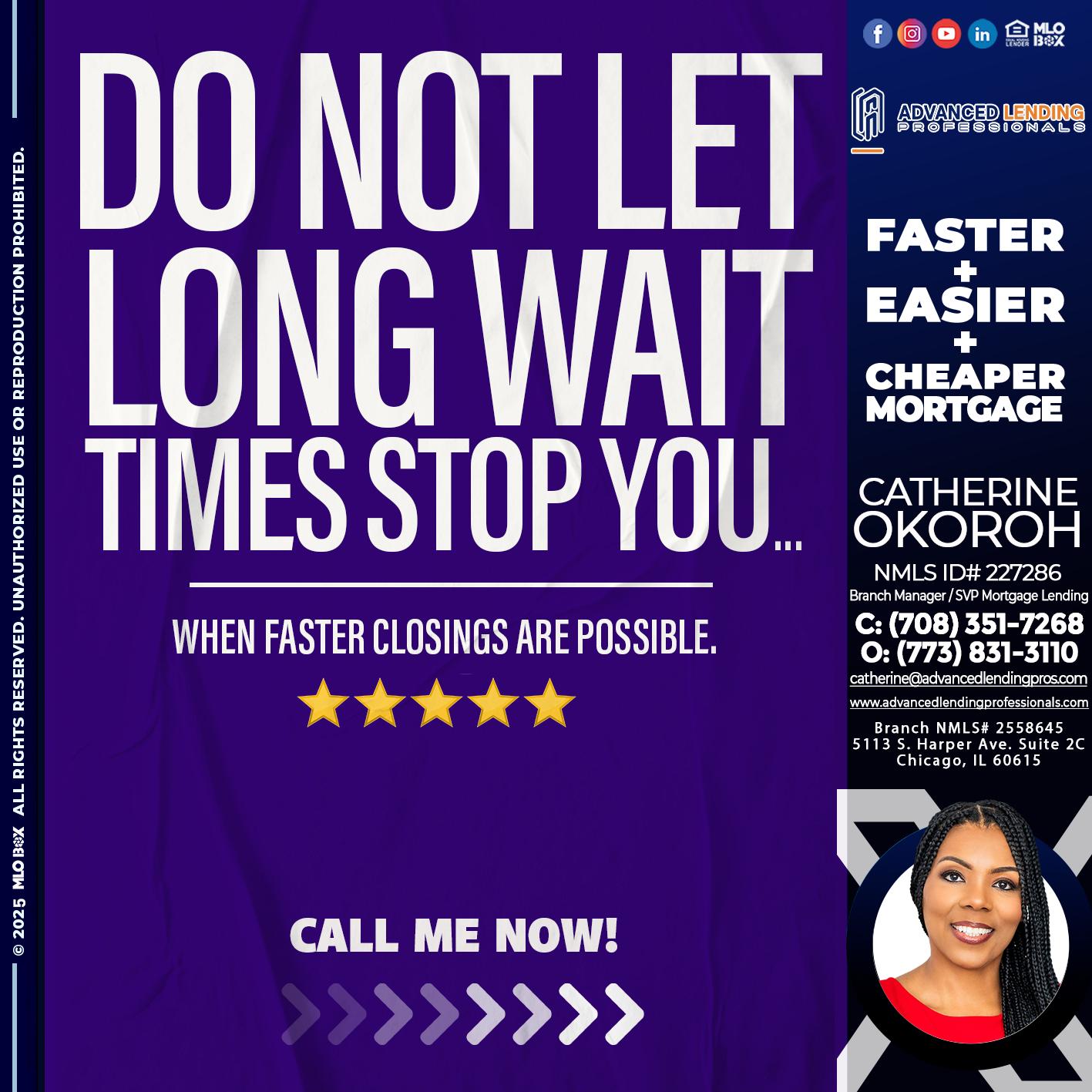 DO NOT LET -  Advanced Lending Professionals -Branch Manager