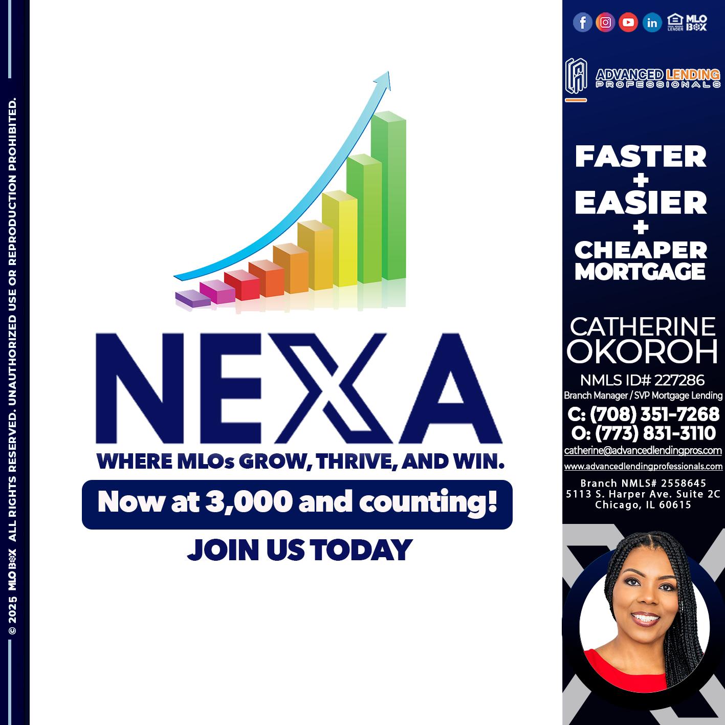 3,000 MLOs -  Advanced Lending Professionals -Branch Manager