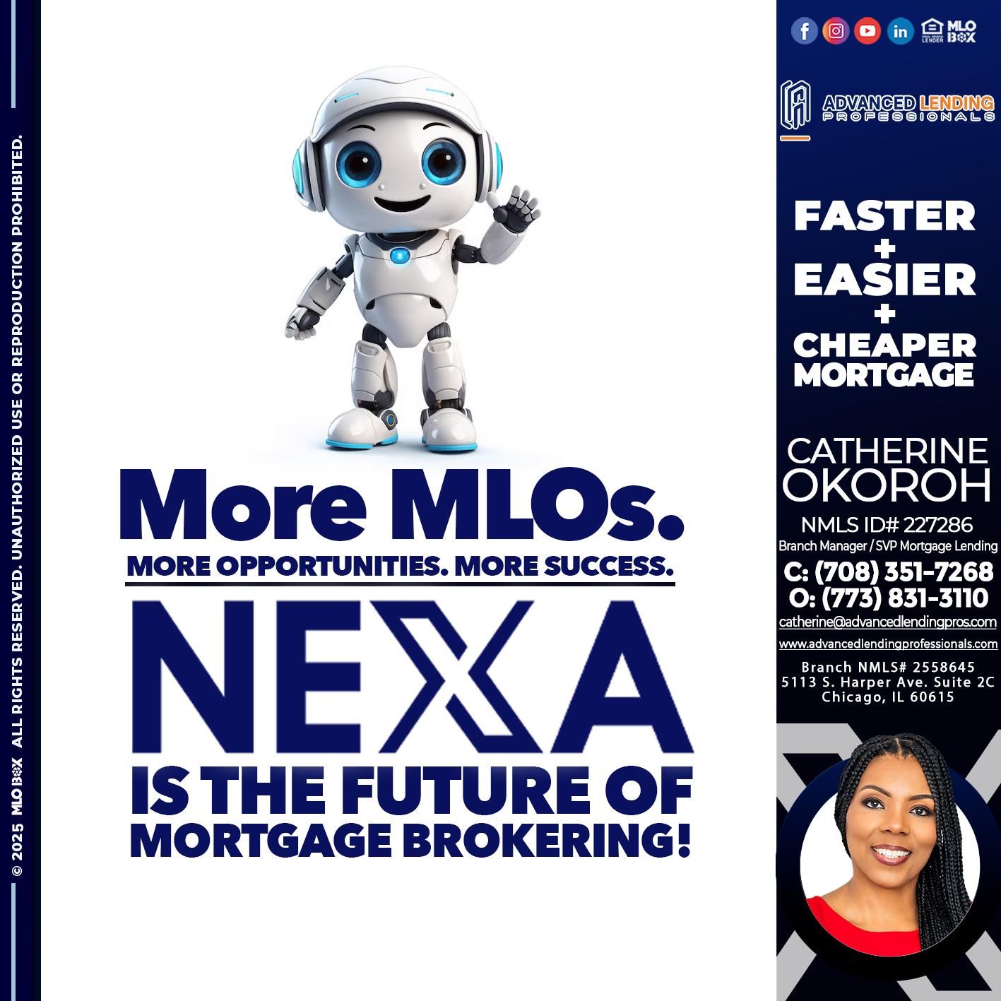 NEXA FUTURE -  Advanced Lending Professionals -Branch Manager