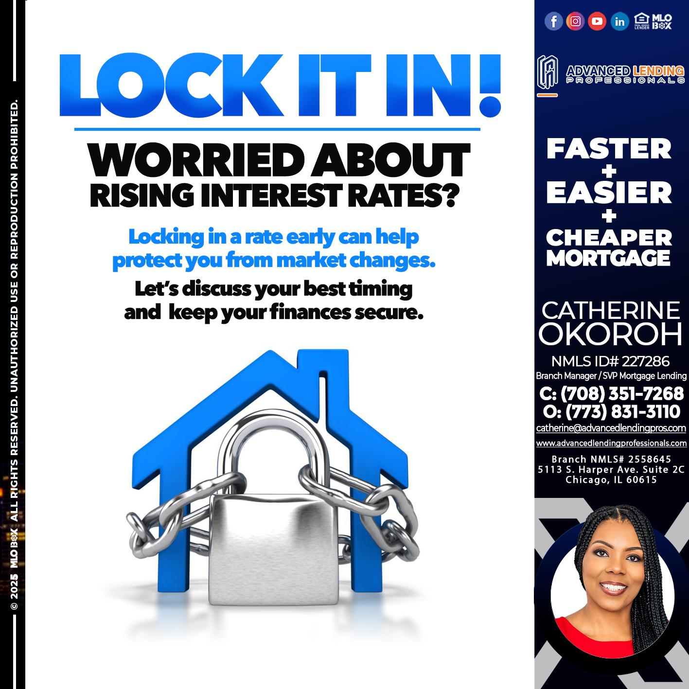 LOCK IT IN -  Advanced Lending Professionals -Branch Manager