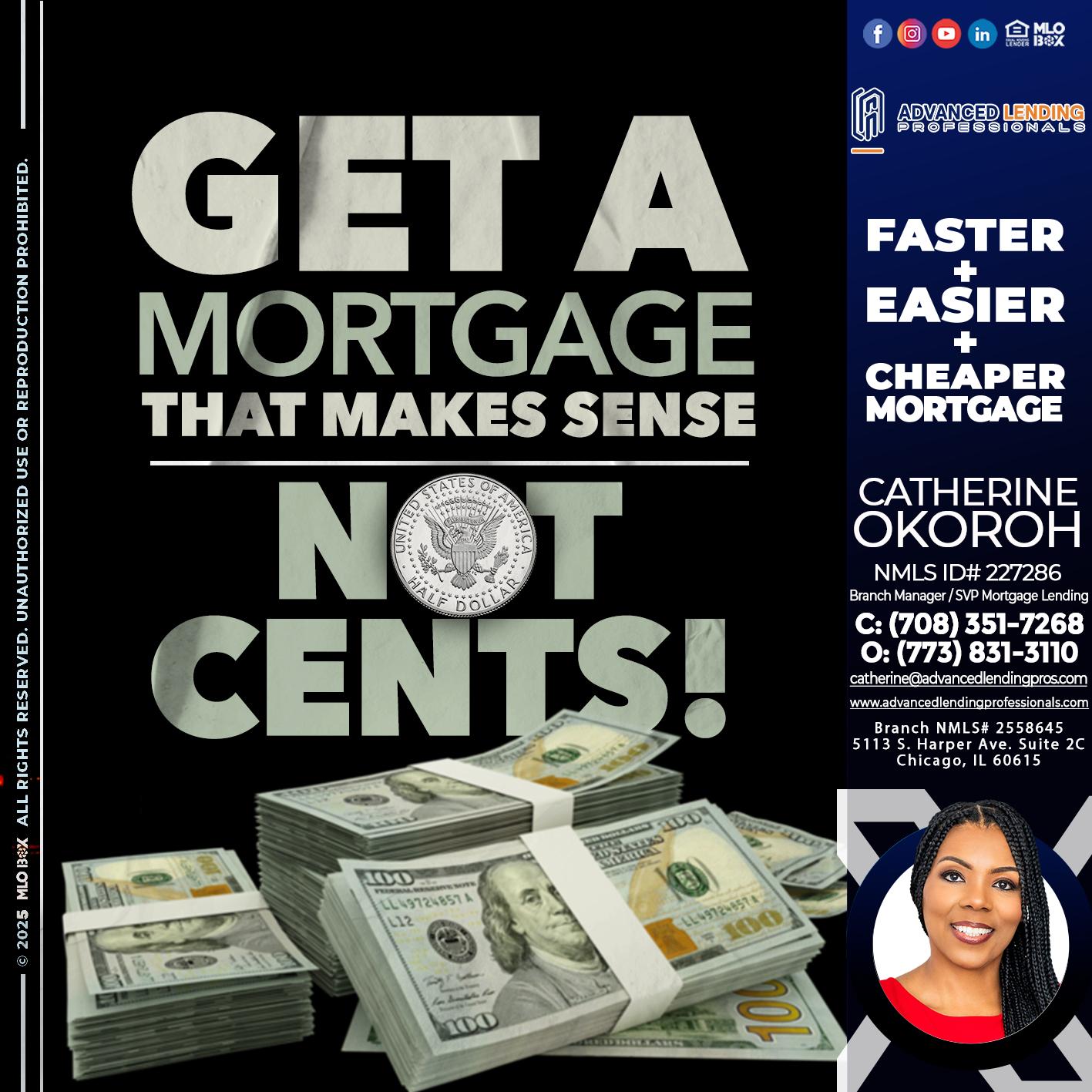 GET A MORTGAGE -  Advanced Lending Professionals -Branch Manager