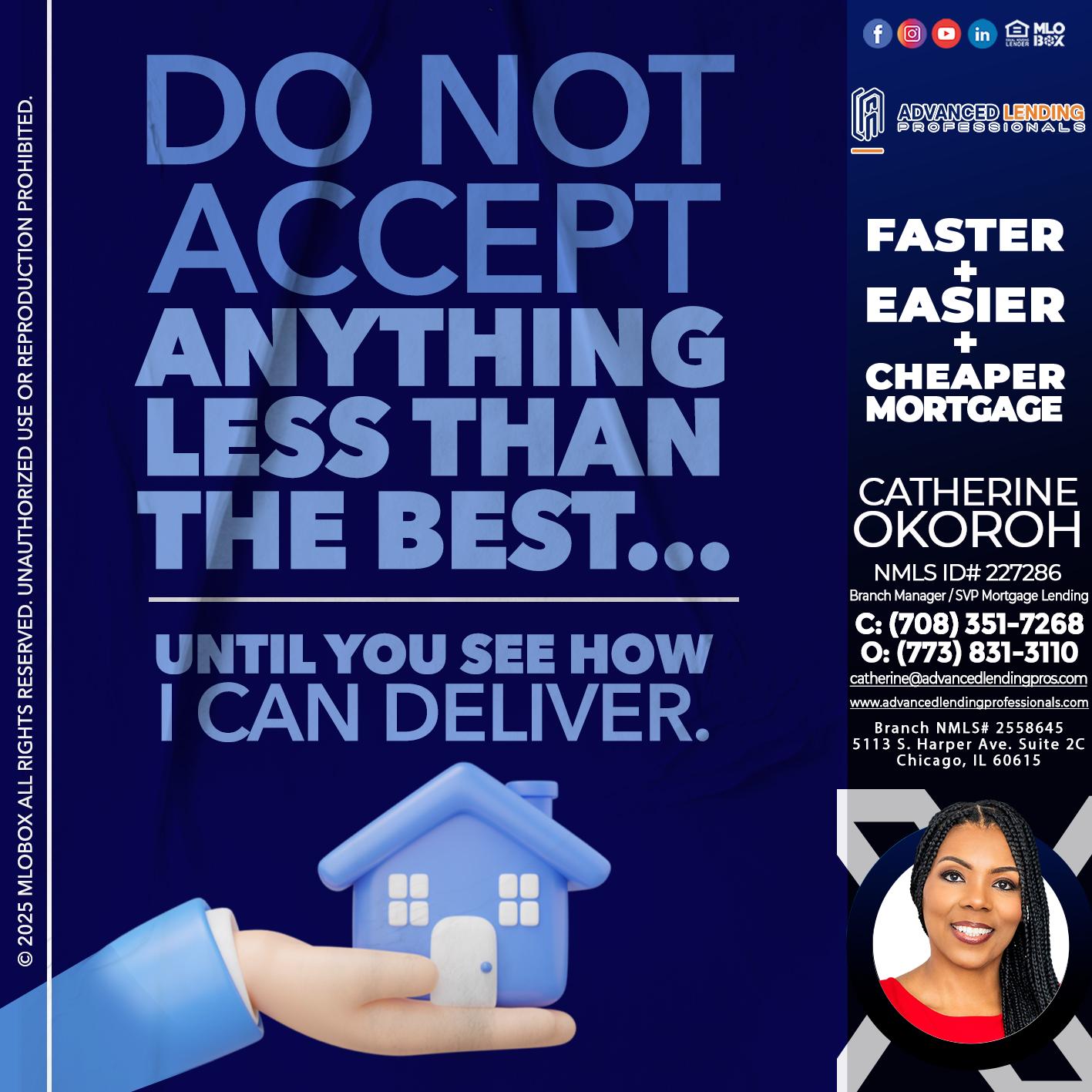 DO NOT ACCEPT -  Advanced Lending Professionals -Branch Manager
