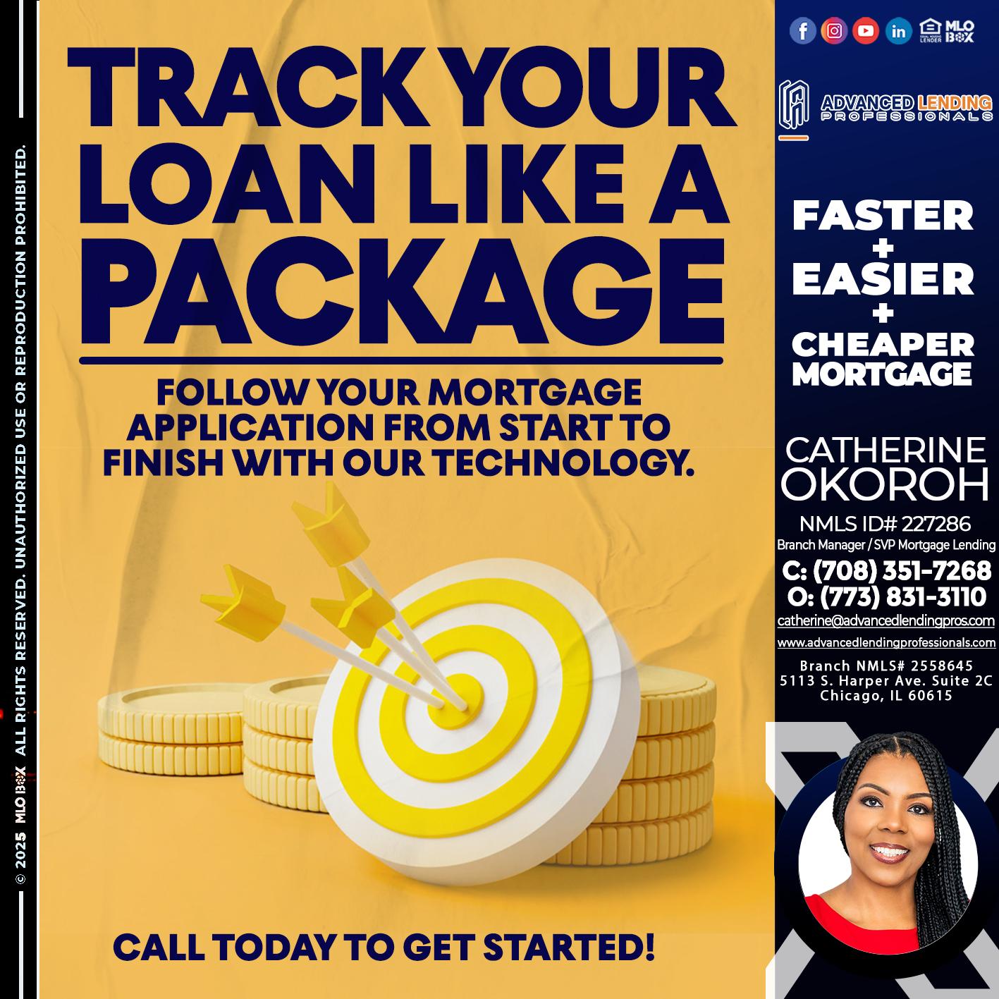 TRACK YOU LOAN -  Advanced Lending Professionals -Branch Manager