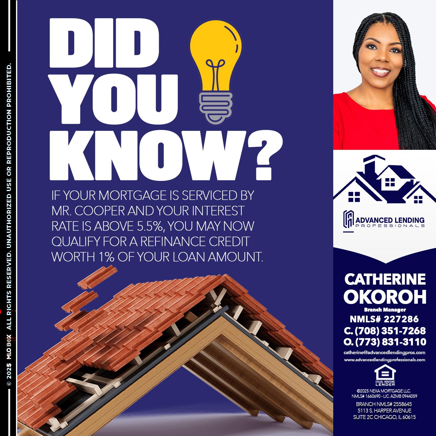DID YOU KNOW? -  Advanced Lending Professionals -Branch Manager