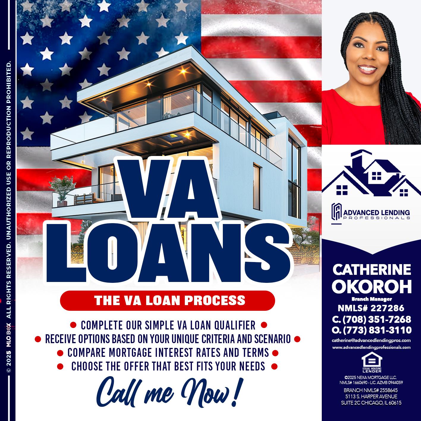VA LOANS -  Advanced Lending Professionals -Branch Manager