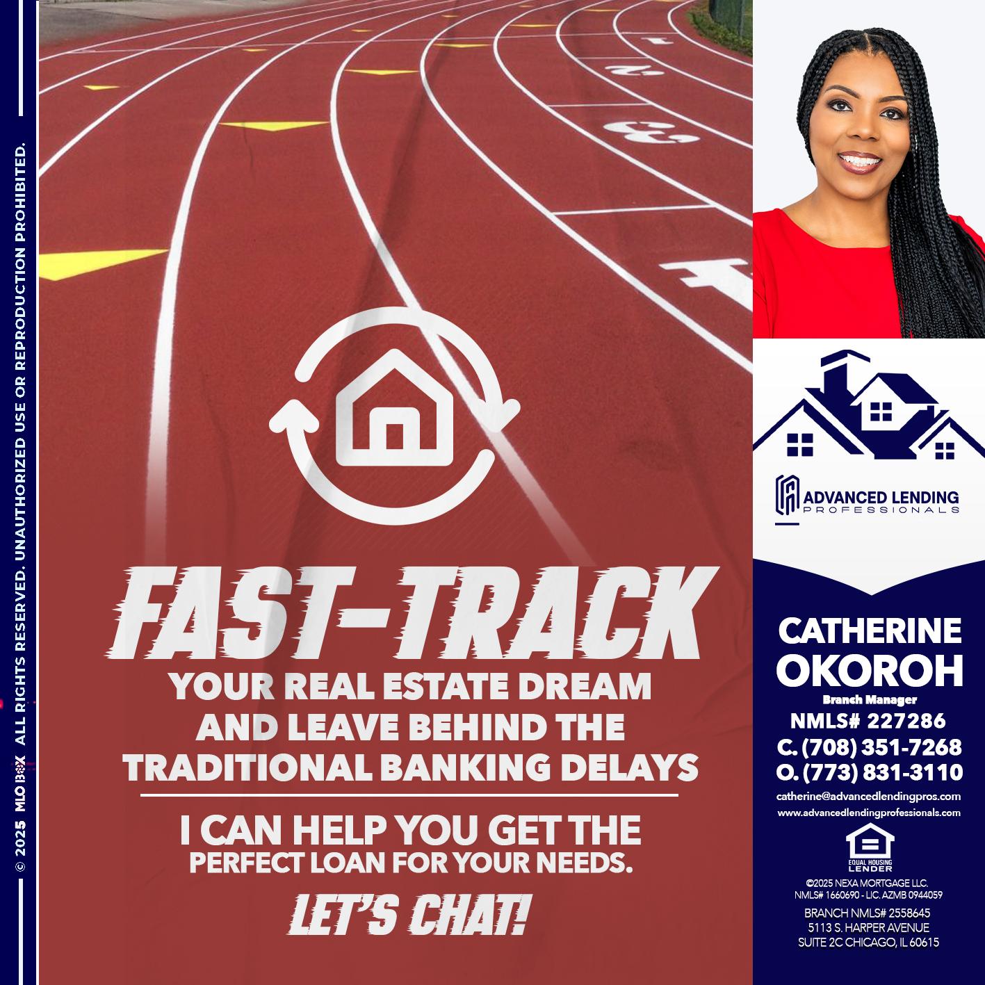 FAST TRACK -  Advanced Lending Professionals -Branch Manager
