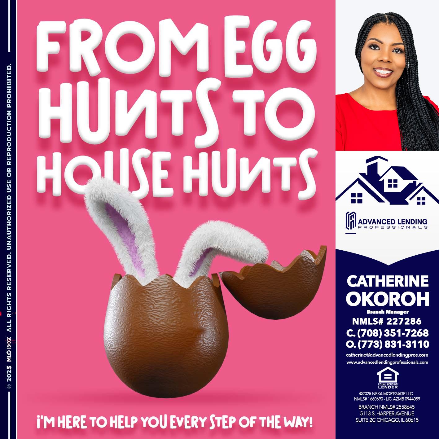 FROM EGG HUNTS -  Advanced Lending Professionals -Branch Manager