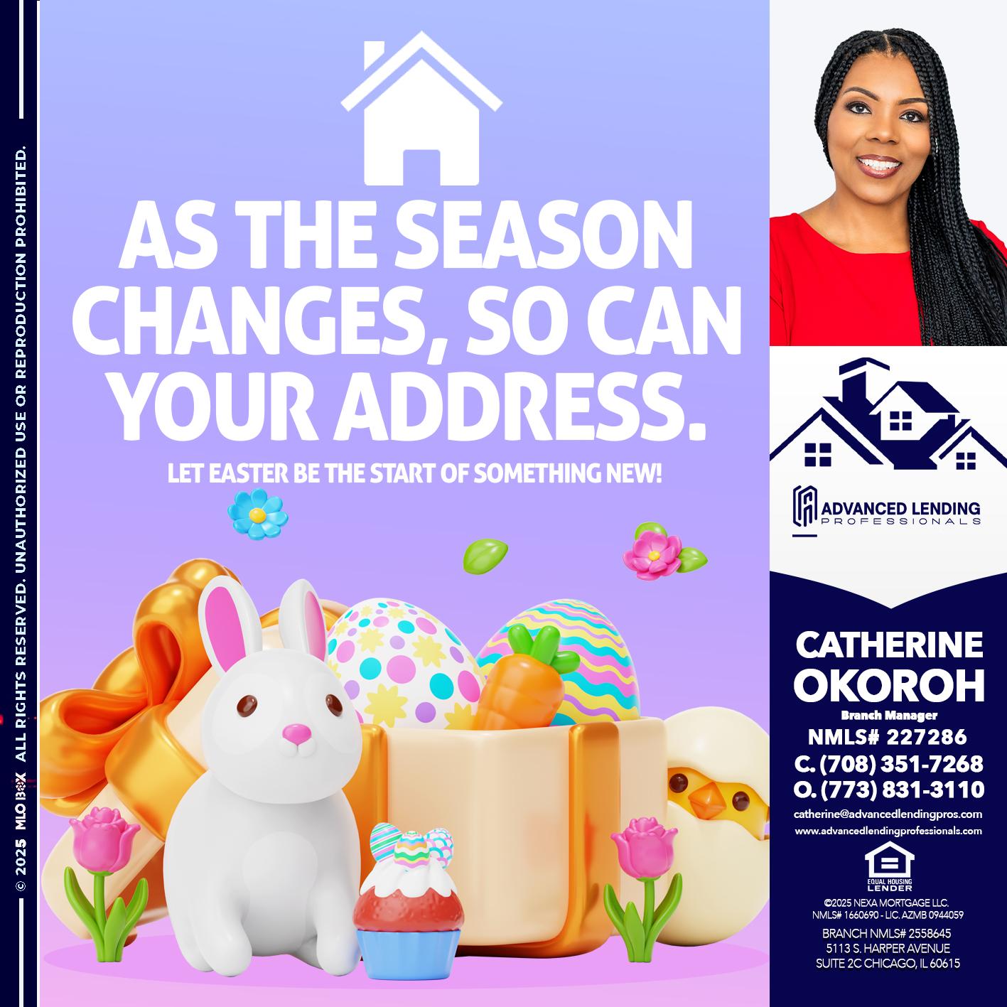 EASTER DAY -  Advanced Lending Professionals -Branch Manager