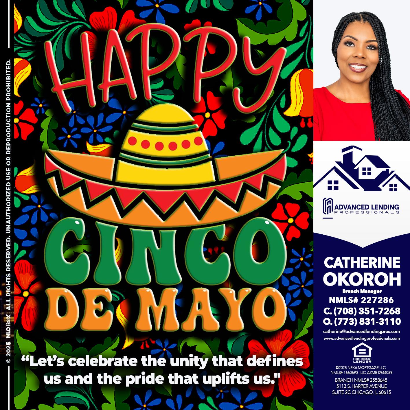 Happy 5 de Mayo -  Advanced Lending Professionals -Branch Manager