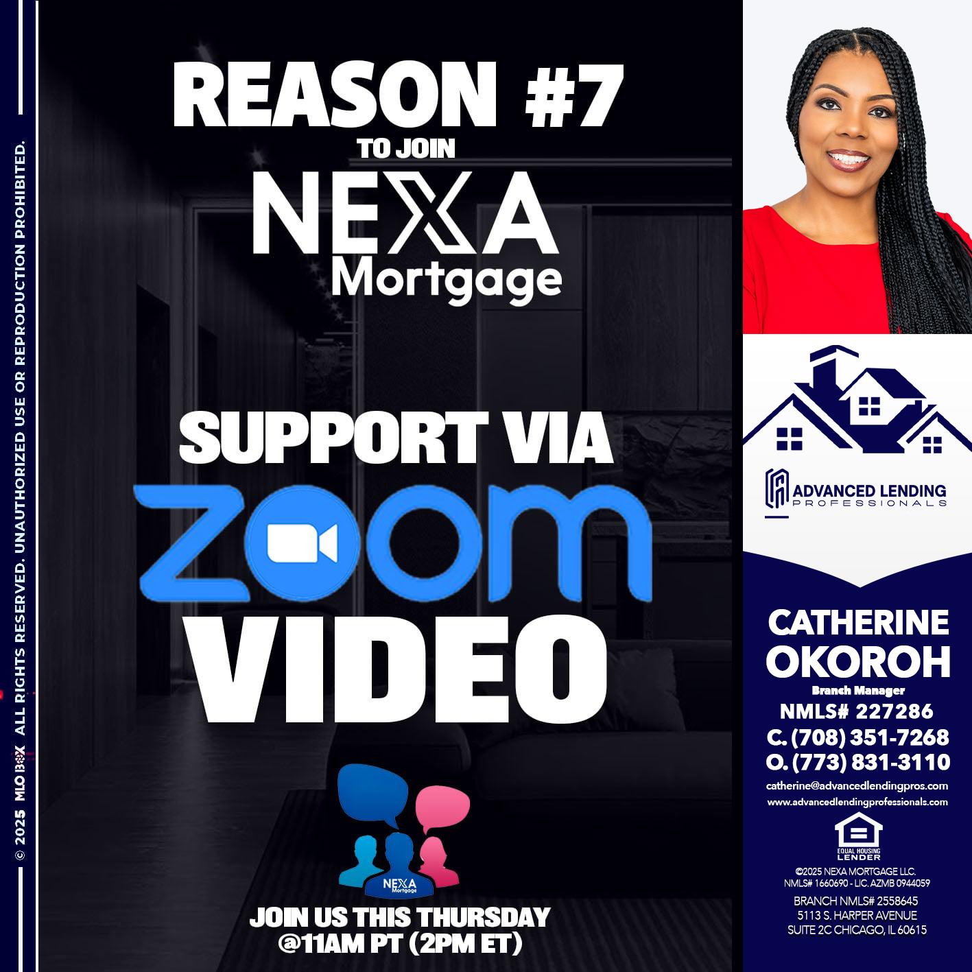 REASON 7 -  Advanced Lending Professionals -Branch Manager