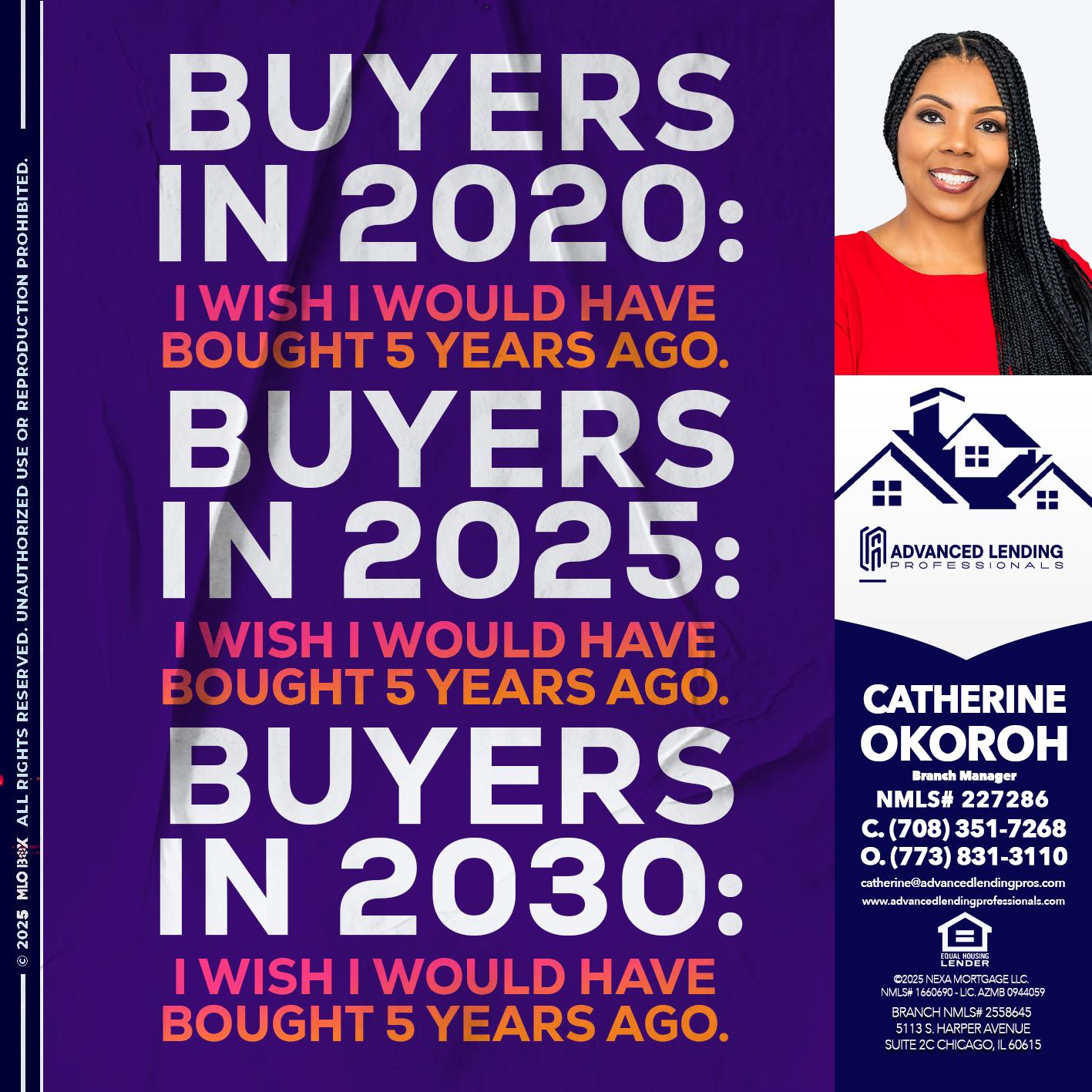 BUYERS IN 2020 -  Advanced Lending Professionals -Branch Manager
