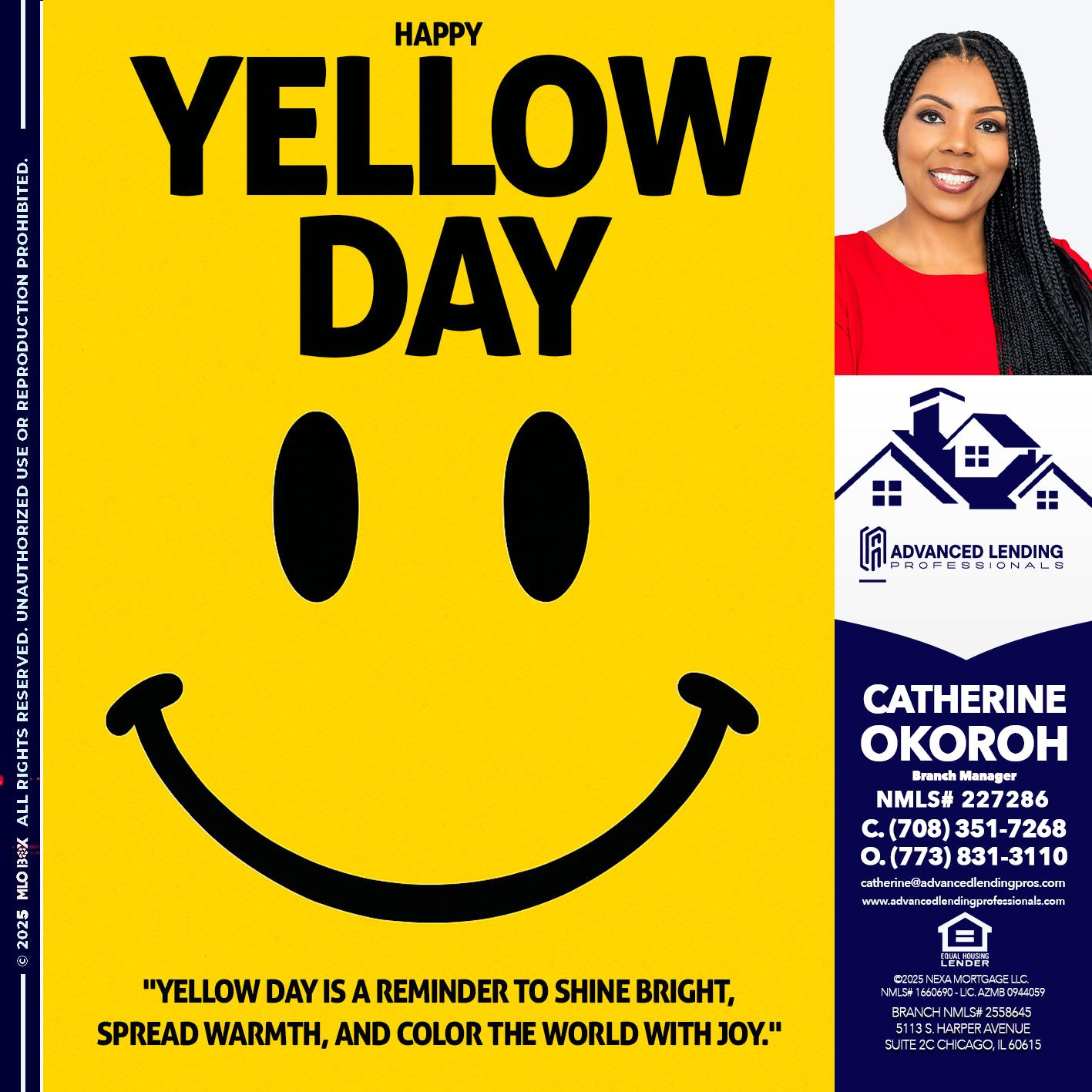 YELLOW DAY -  Advanced Lending Professionals -Branch Manager