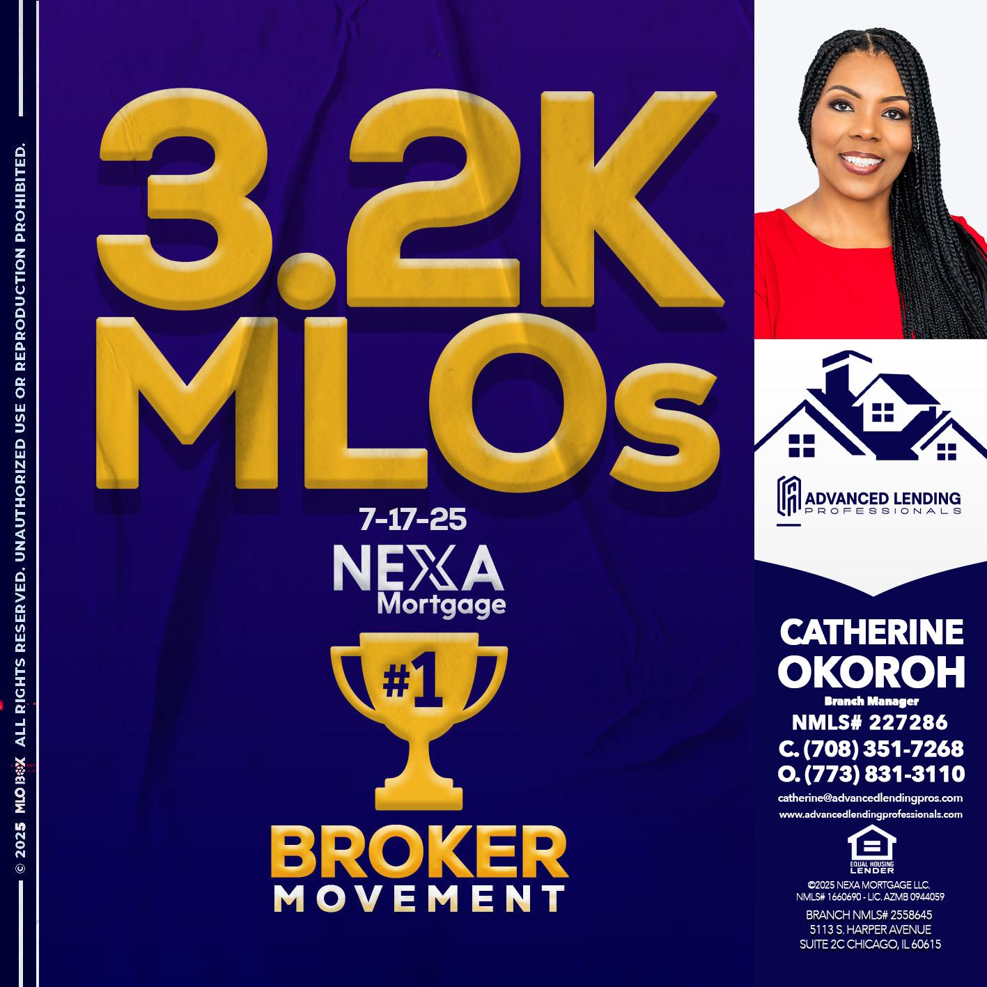 3.2K MLOs -  Advanced Lending Professionals -Branch Manager