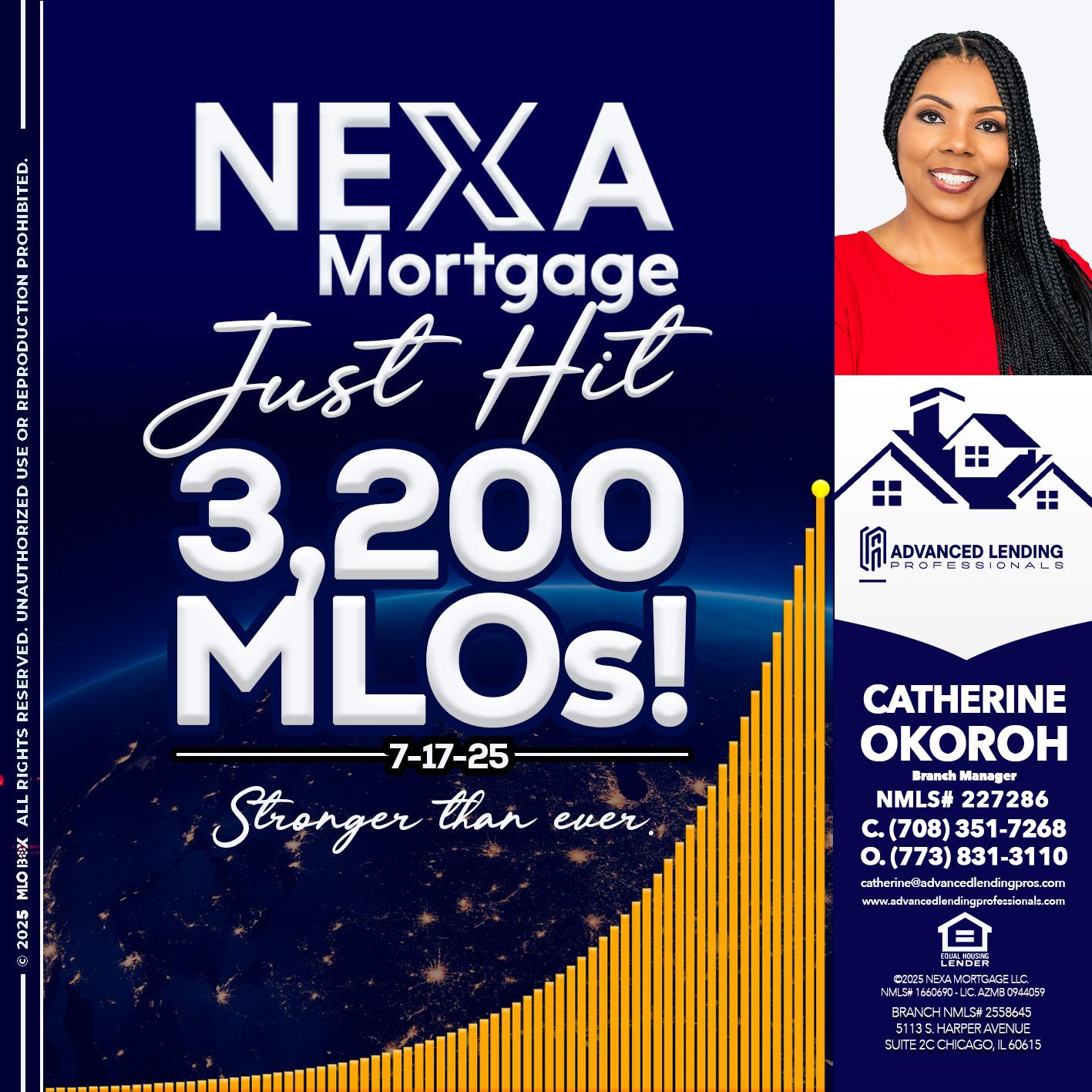 JUST HIT 3,200 MLOs -  Advanced Lending Professionals -Branch Manager