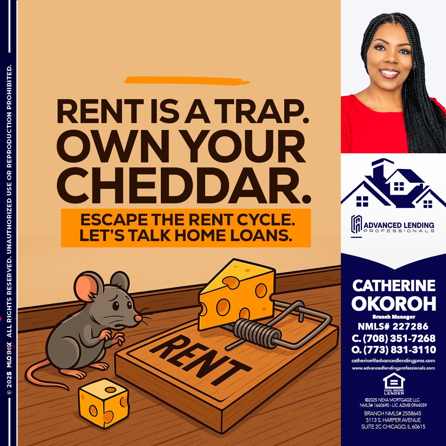 RENT IS TRAP -  Advanced Lending Professionals -Branch Manager