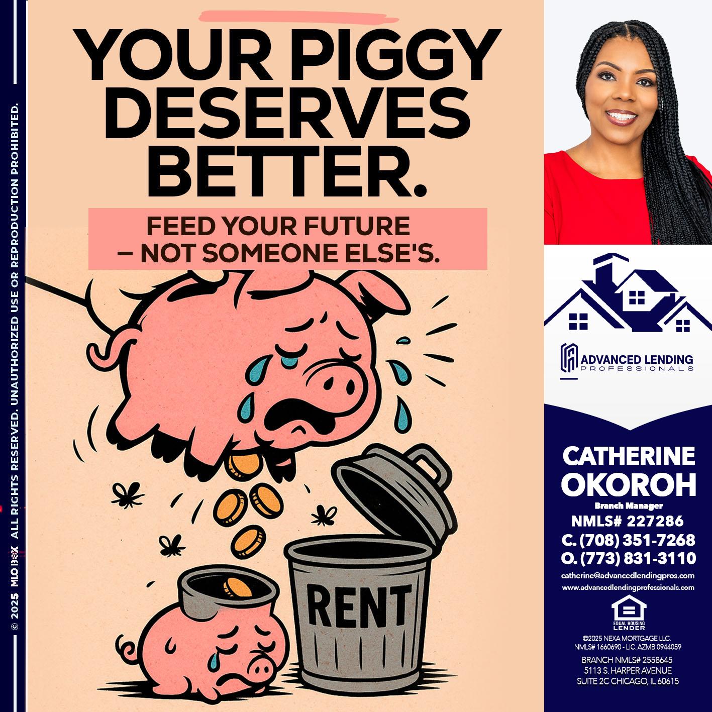 YOUR PIGGY -  Advanced Lending Professionals -Branch Manager