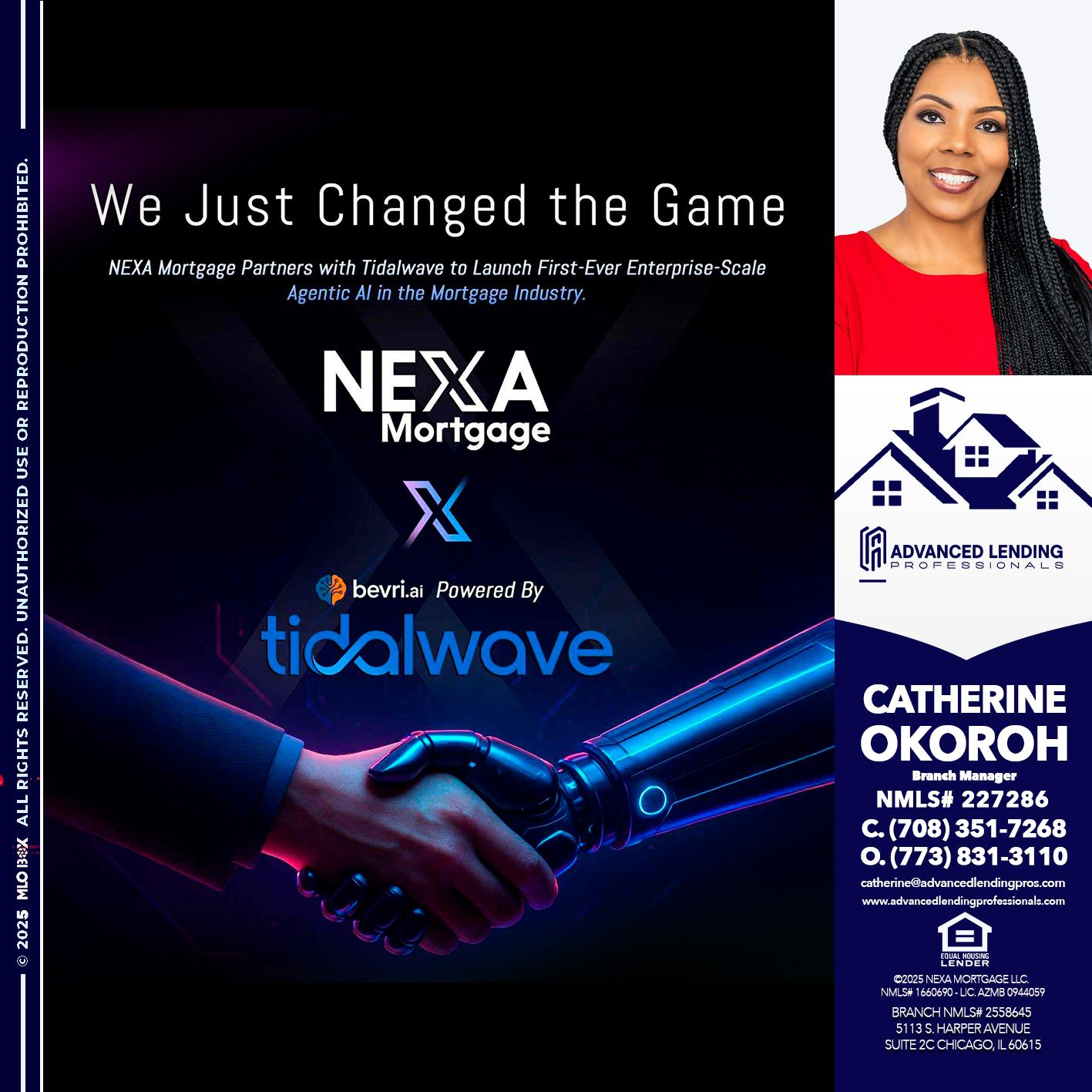 we just change -  Advanced Lending Professionals -Branch Manager