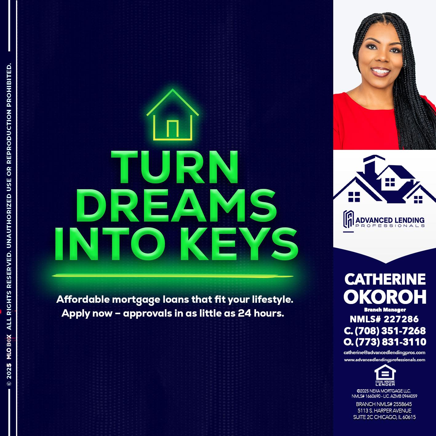 turn dreams -  Advanced Lending Professionals -Branch Manager