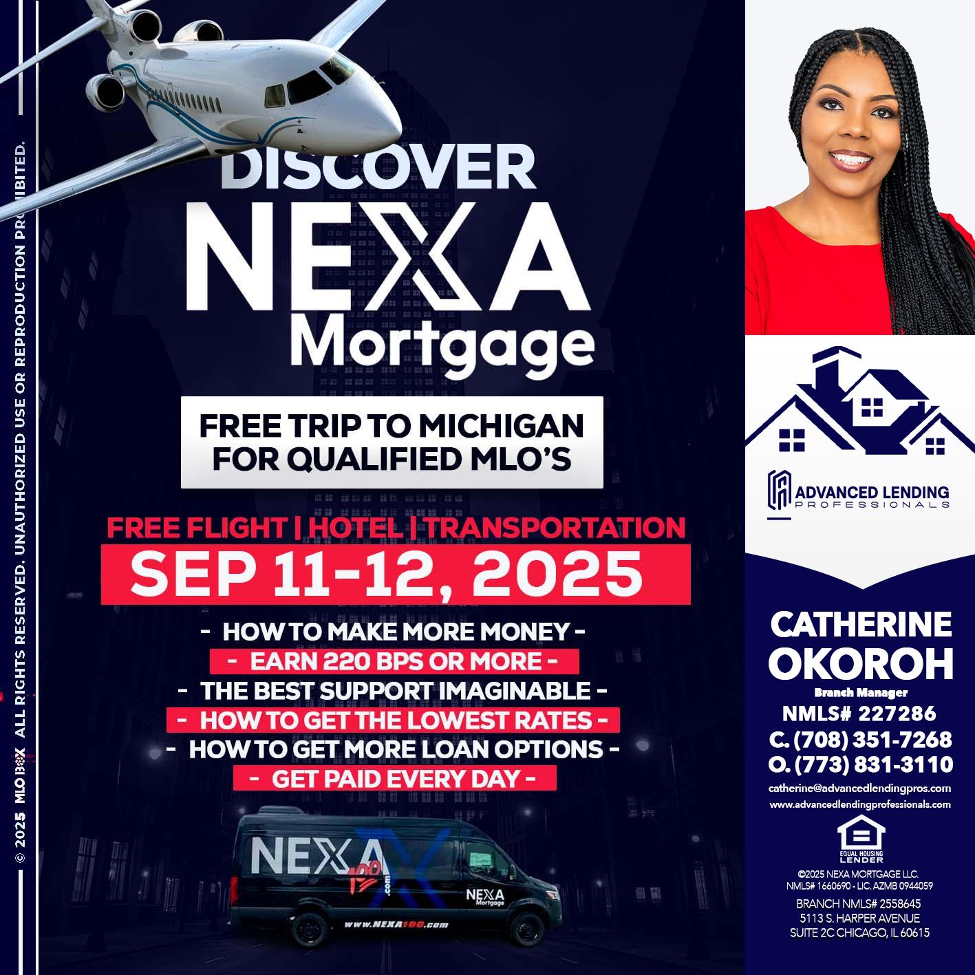 DISCOVER NEXA MORTGAGE -  Advanced Lending Professionals -Branch Manager