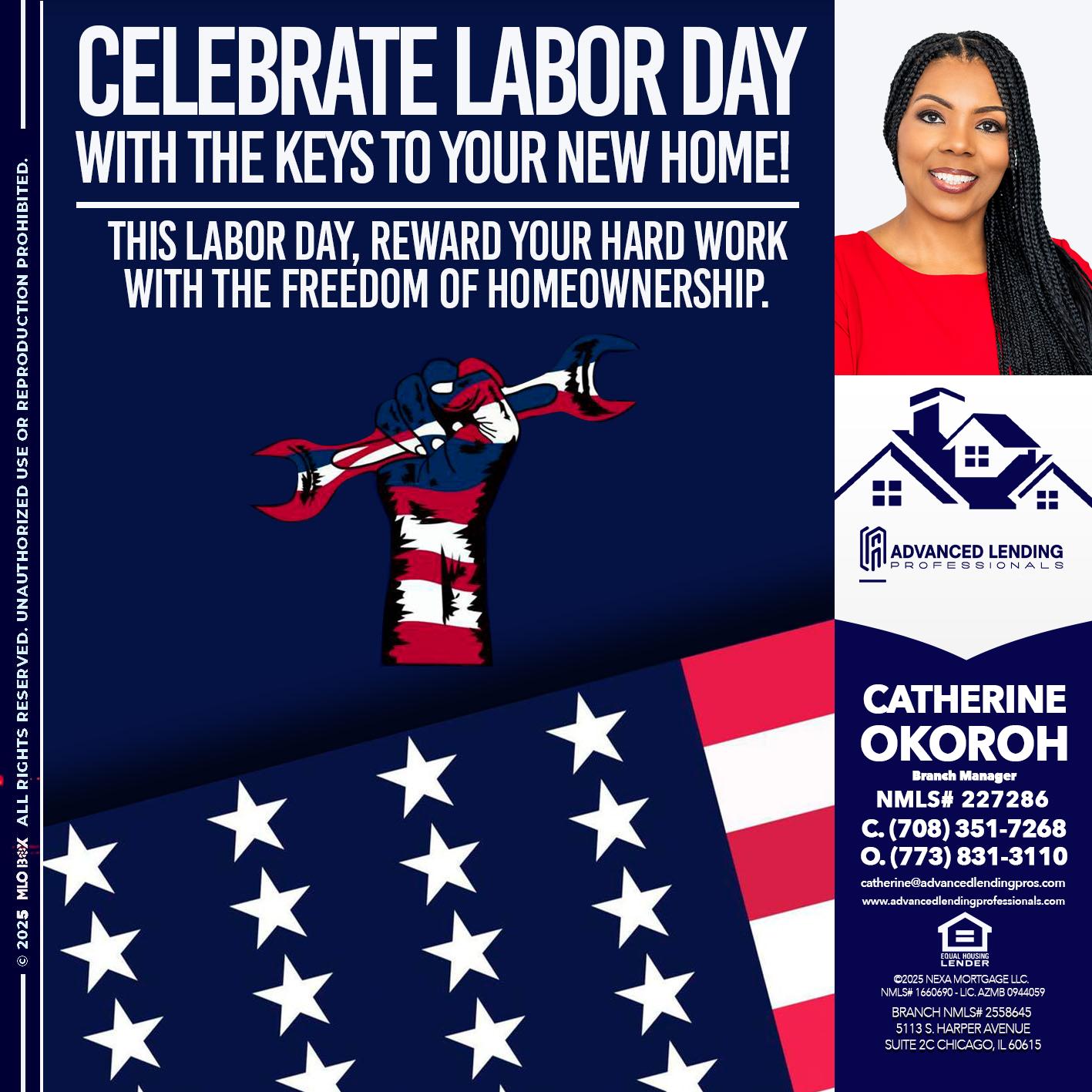 CELEBRATE LABOR DAY -  Advanced Lending Professionals -Branch Manager