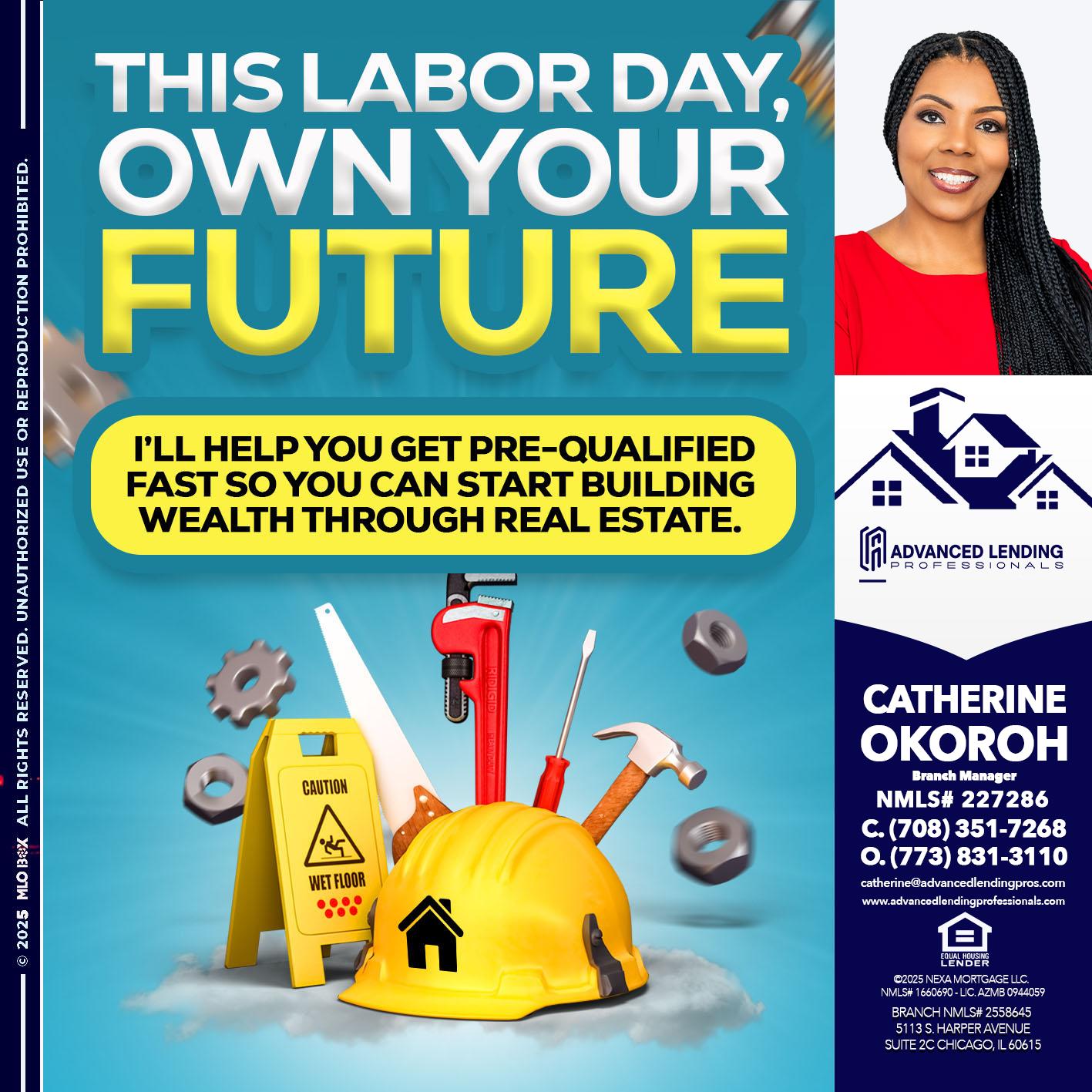 LABOR DAY -  Advanced Lending Professionals -Branch Manager