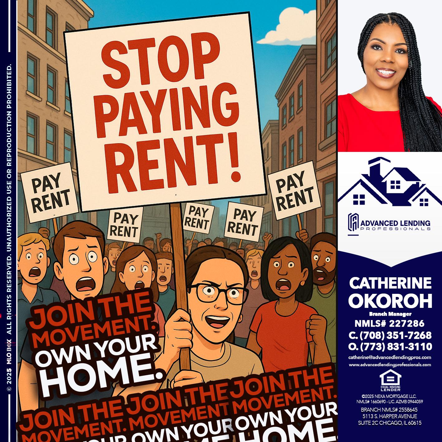 stop paying rent -  Advanced Lending Professionals -Branch Manager