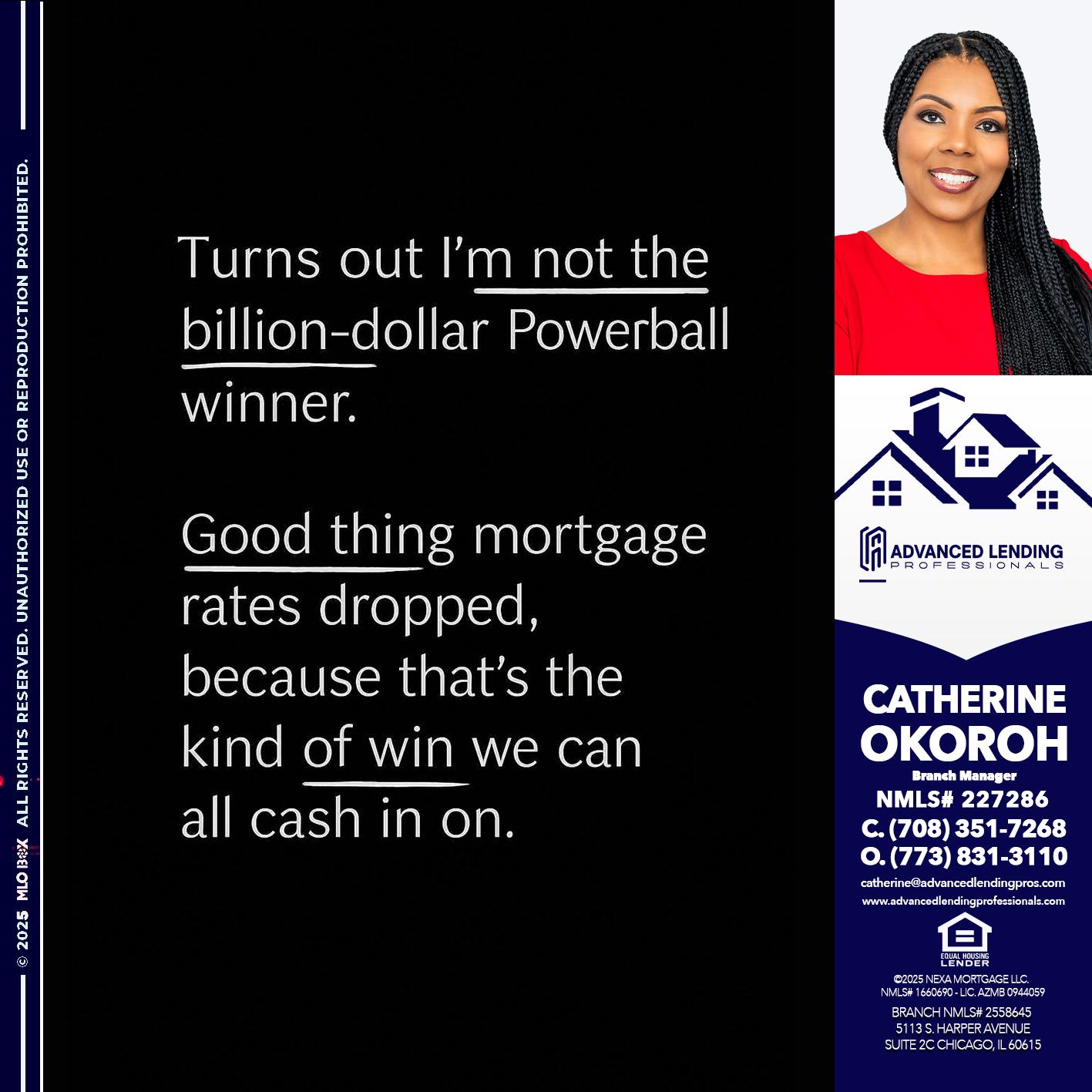 TURNS OUT -  Advanced Lending Professionals -Branch Manager