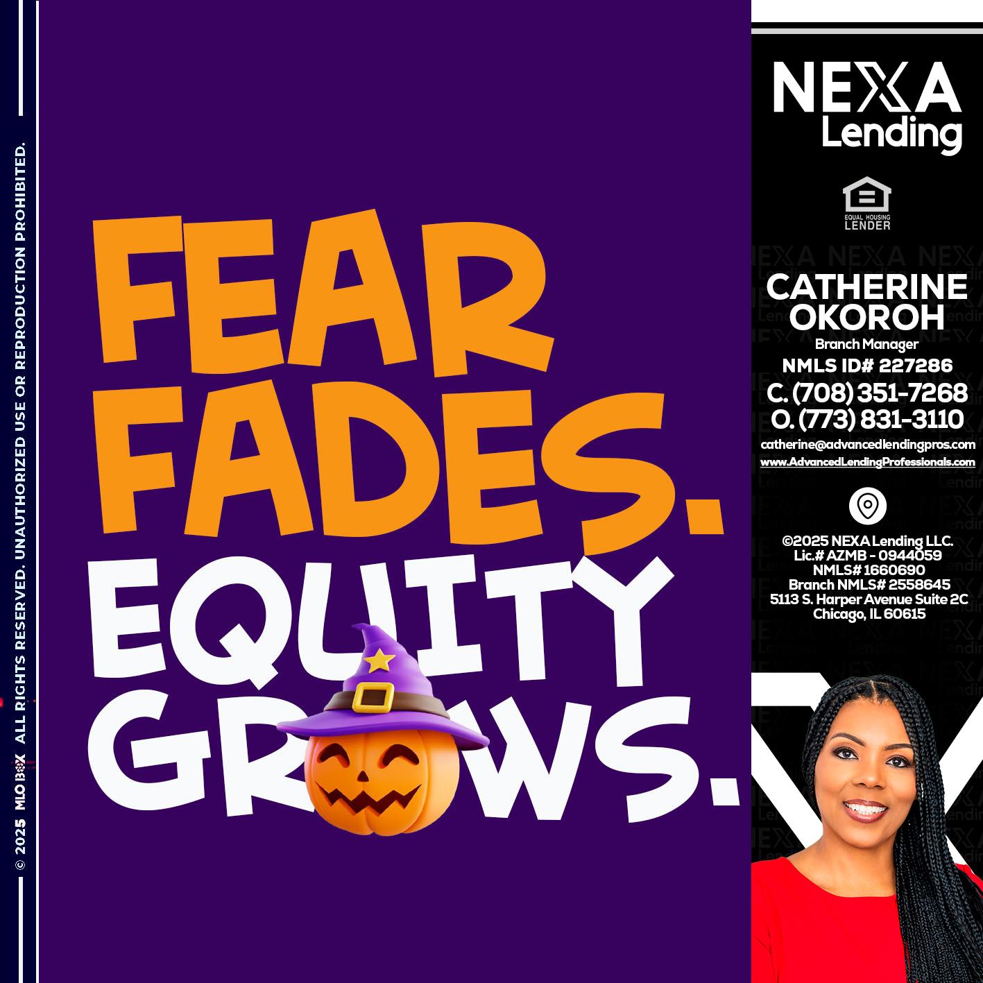 FEAR FADES -  Advanced Lending Professionals -Branch Manager