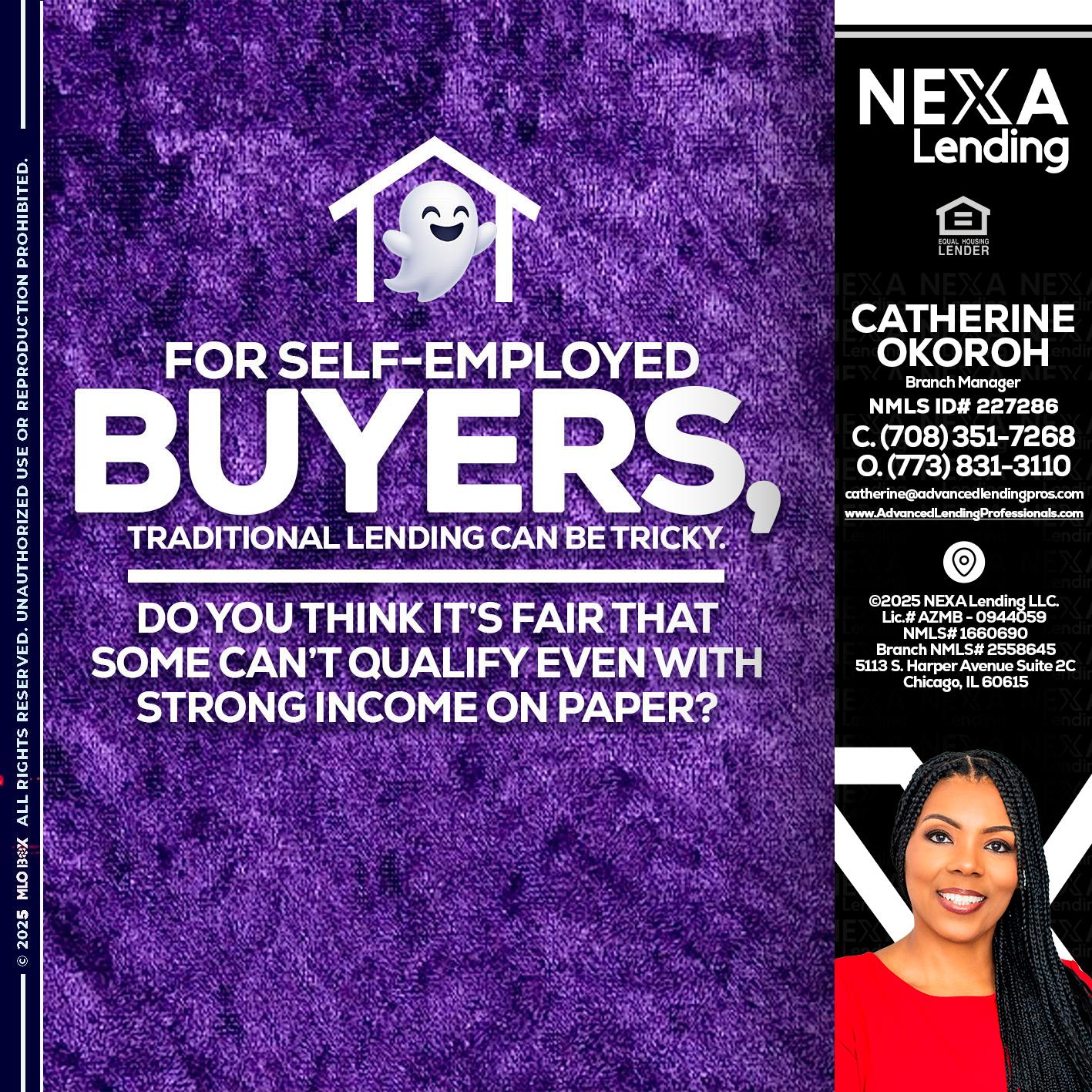 for self employed -  Advanced Lending Professionals -Branch Manager
