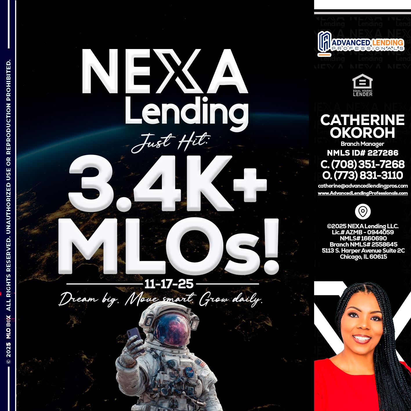 3.4K MLOs -  Advanced Lending Professionals -Branch Manager