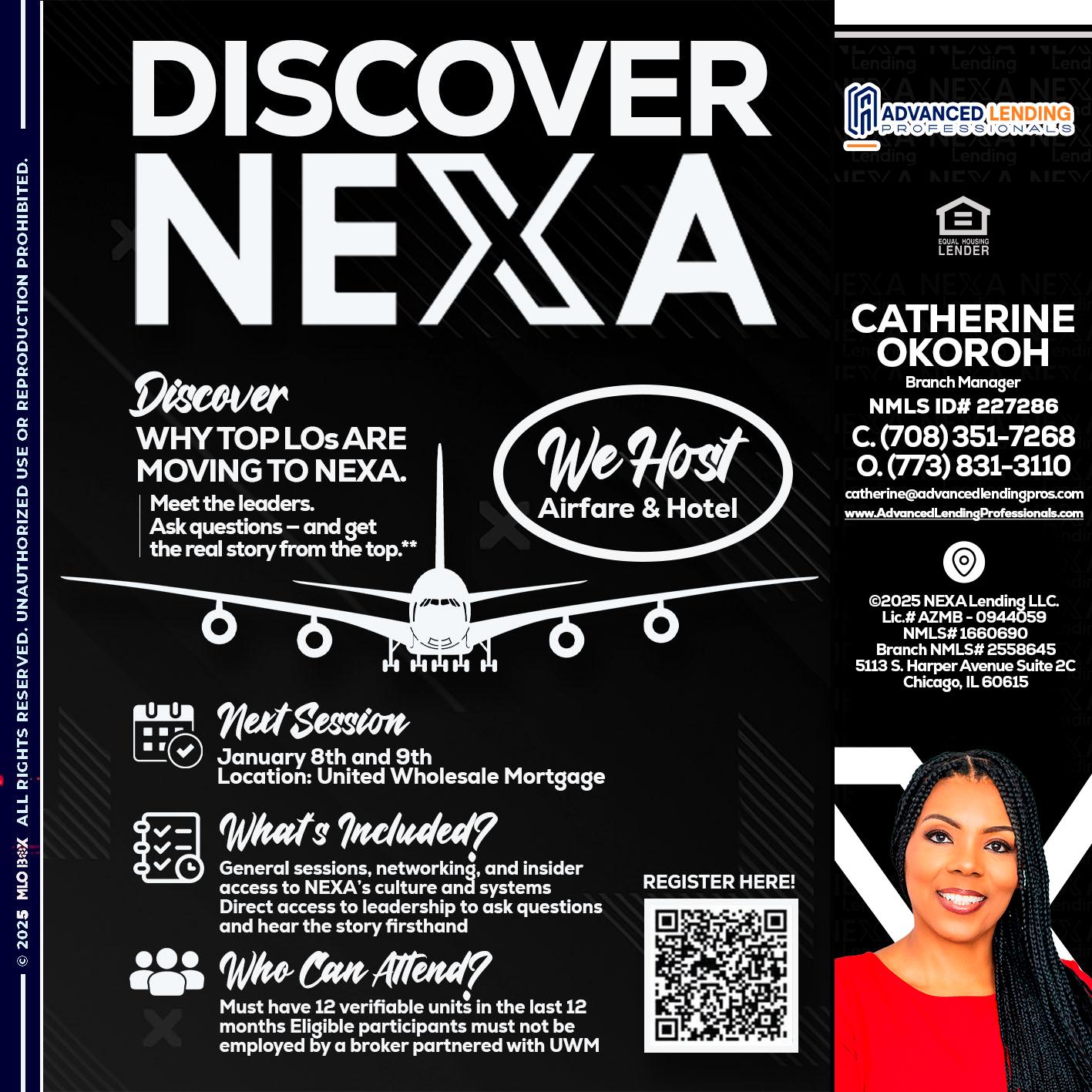 DISCOVER NEXA -  Advanced Lending Professionals -Branch Manager