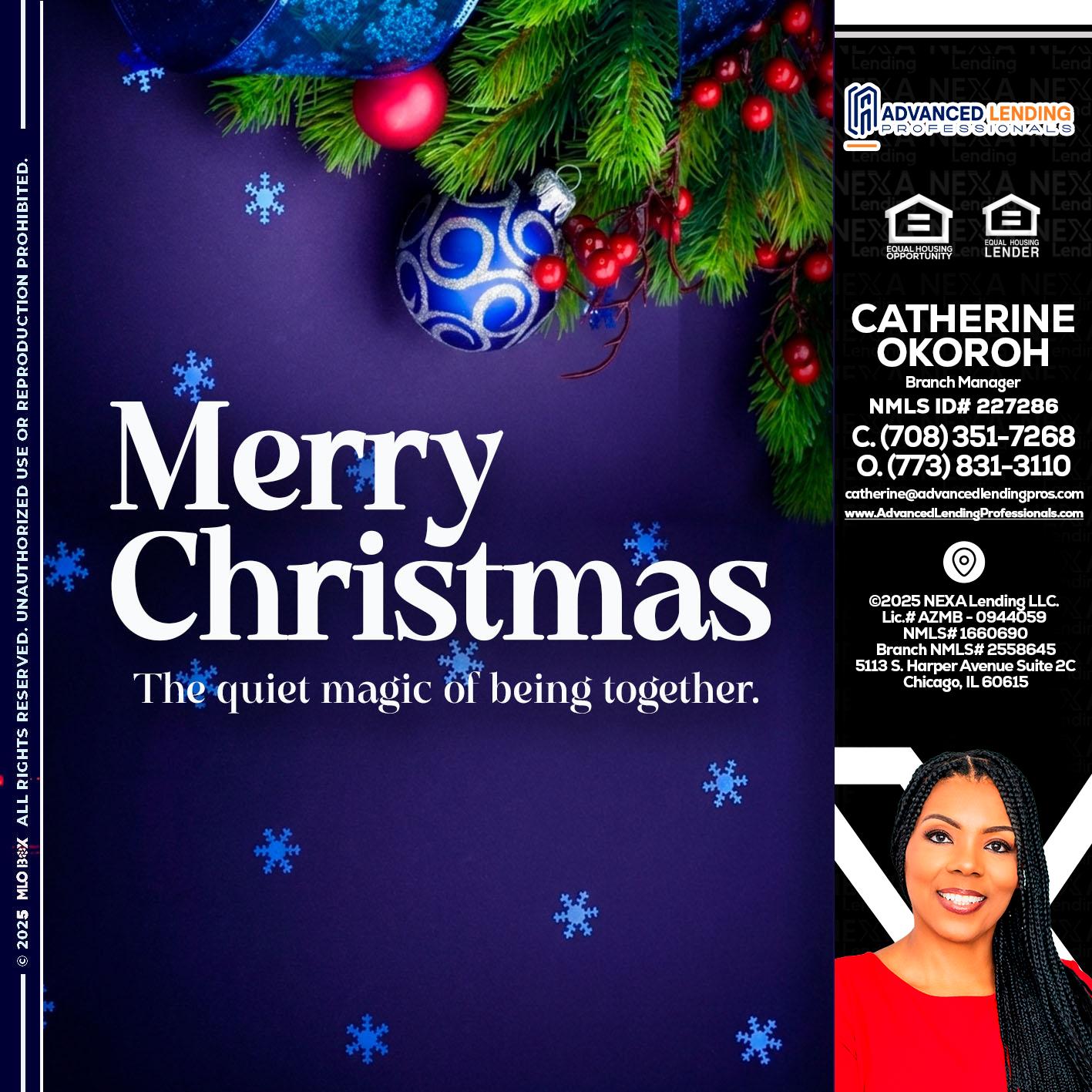 merry christmas -  Advanced Lending Professionals -Branch Manager
