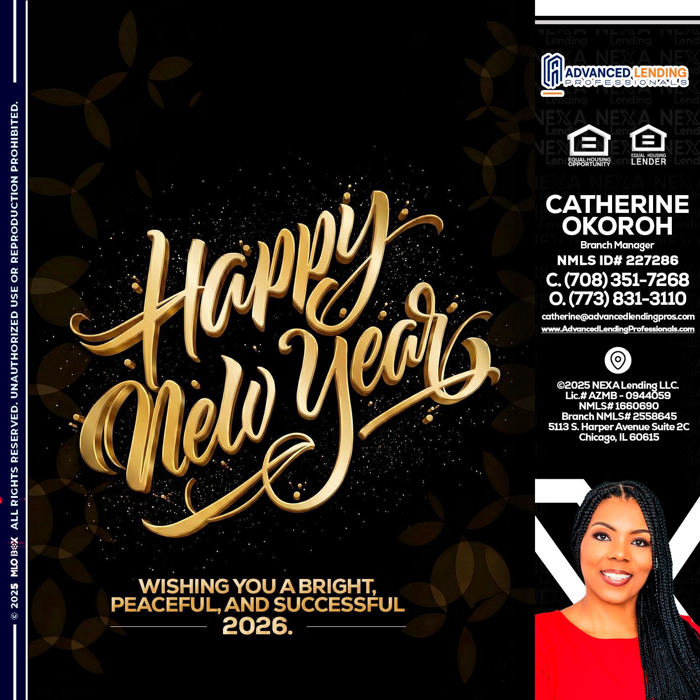 HAPPY NEW YEAR -  Advanced Lending Professionals -Branch Manager