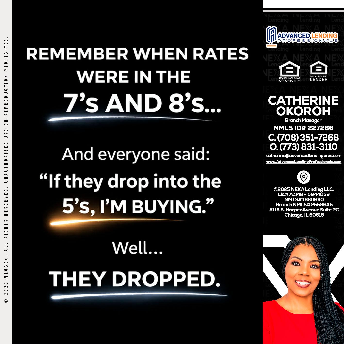 REMEMBER WHEN -  Advanced Lending Professionals -Branch Manager